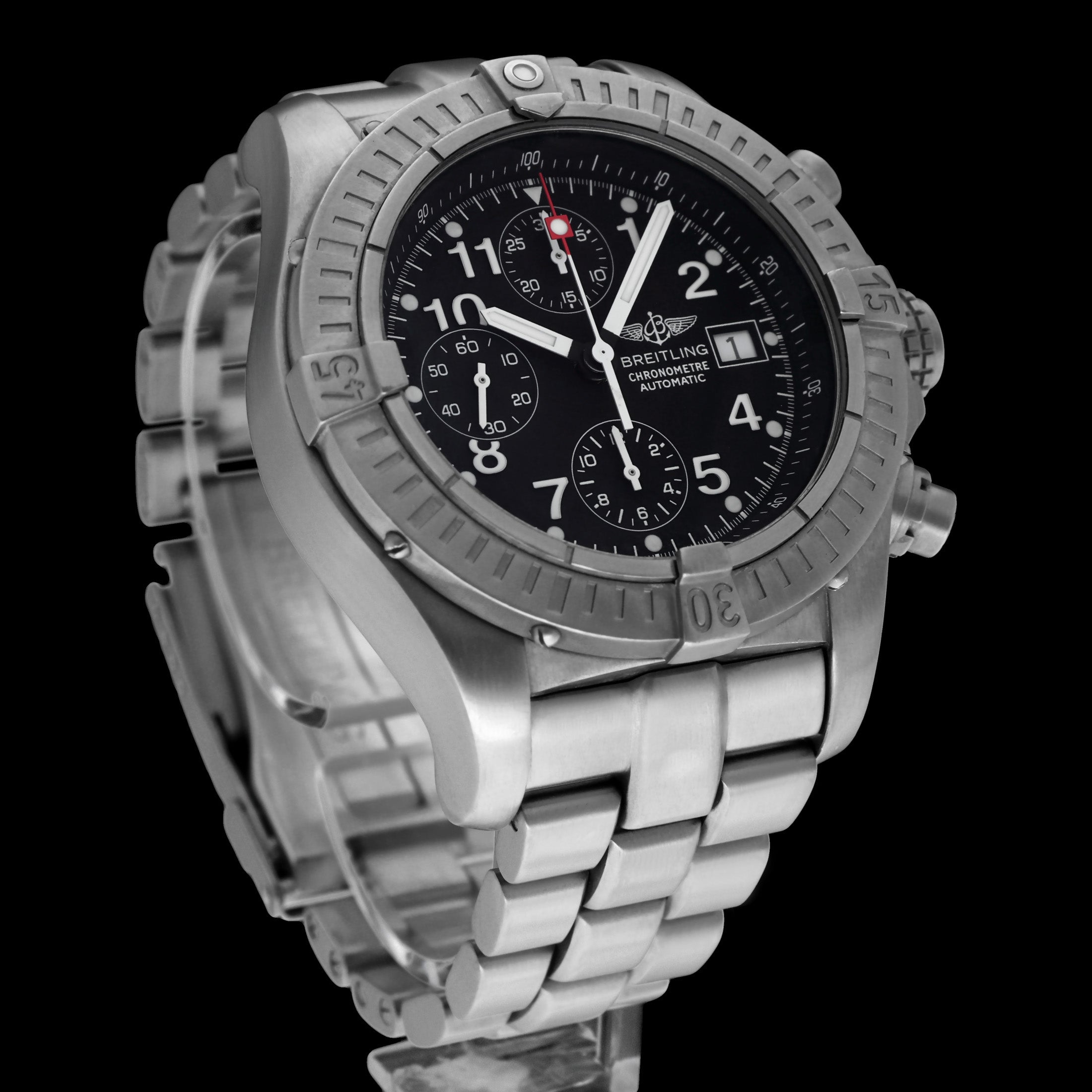 Breitling Avenger E13360 - 2000 - Breitling horloge - Breitling kopen - Breitling heren horloge - Trophies Watches