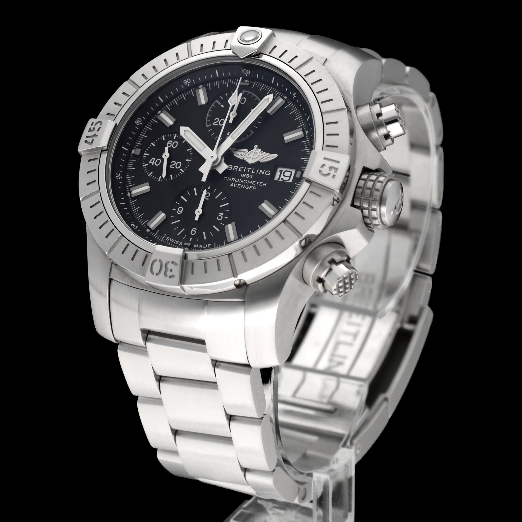 Breitling Super Avenger II A13385 - 2023 - Breitling horloge - Breitling kopen - Breitling heren horloge - Trophies Watches