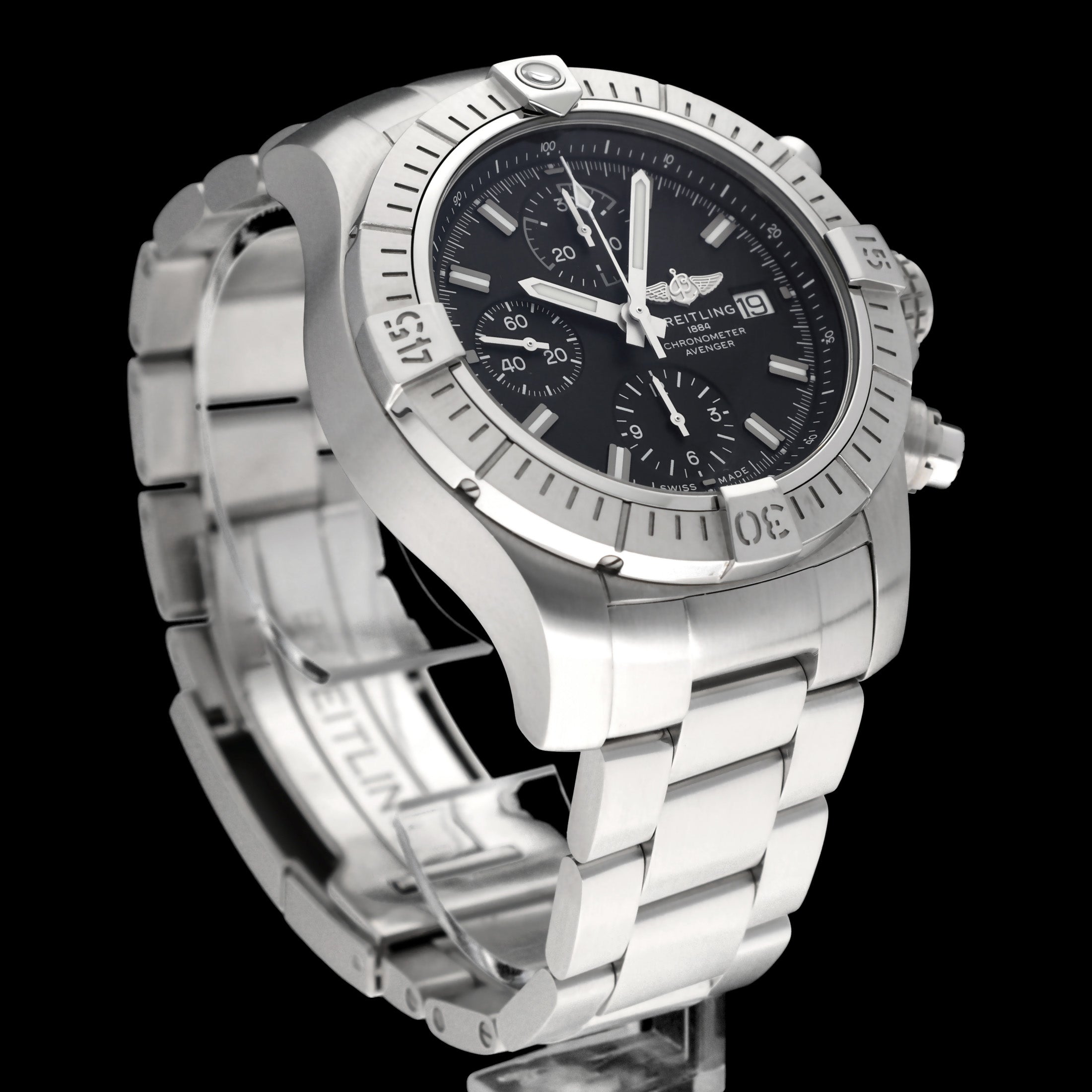 Breitling Super Avenger II A13385 - 2023 - Breitling horloge - Breitling kopen - Breitling heren horloge - Trophies Watches