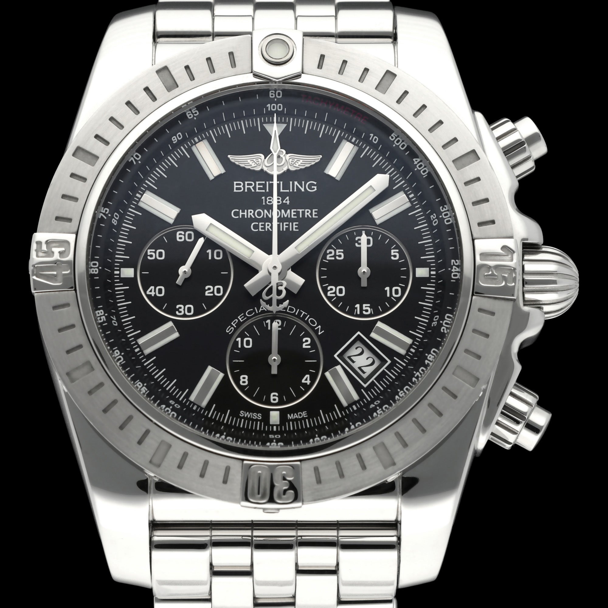 Breitling Chronomat AB0115 - Breitling horloge - Breitling kopen - Breitling heren horloge - Trophies Watches
