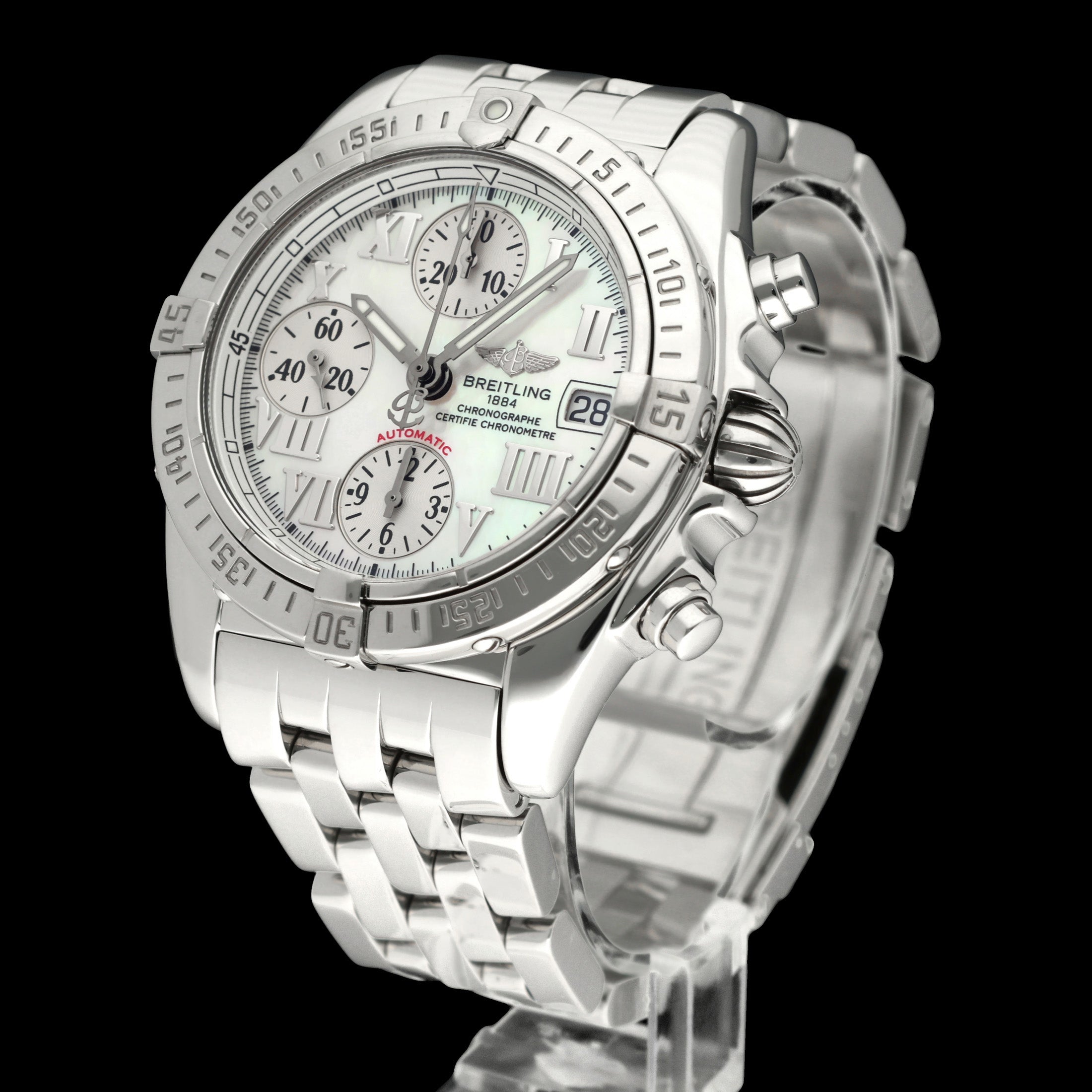 Breitling Chrono Cockpit A13358 - 2000 - Breitling horloge - Breitling kopen - Breitling heren horloge - Trophies Watches