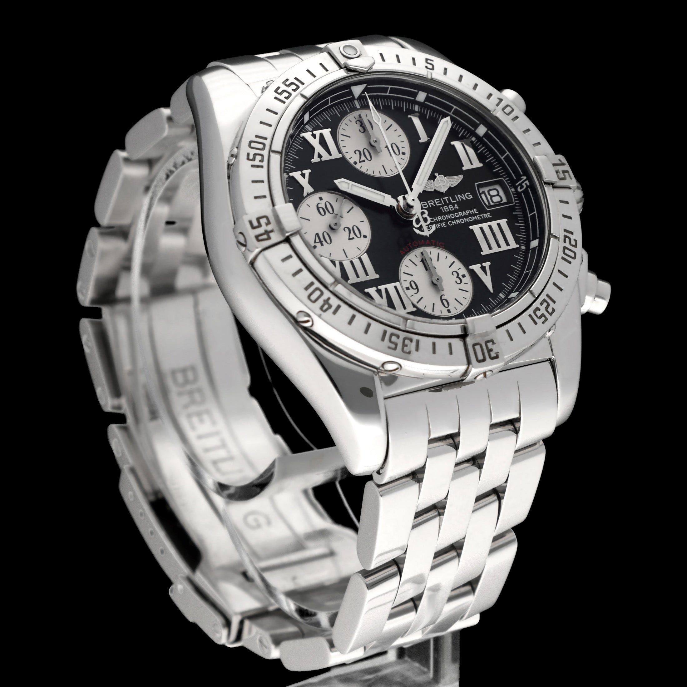 Breitling Chrono Cockpit A13358 - 2008 - Breitling horloge - Breitling kopen - Breitling heren horloge - Trophies Watches