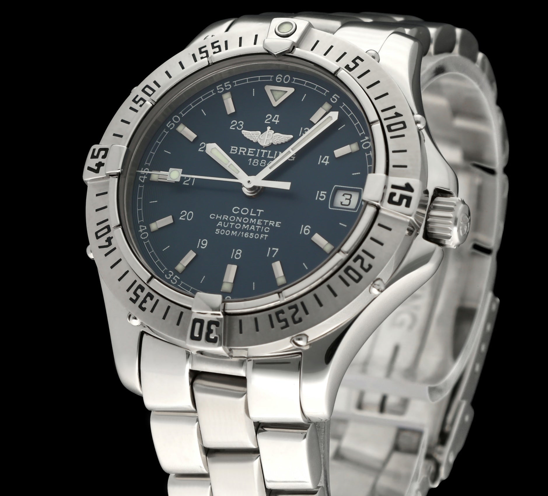 Breitling Colt A17350 - 2002 - Breitling horloge - Breitling kopen - Breitling heren horloge - Trophies Watches