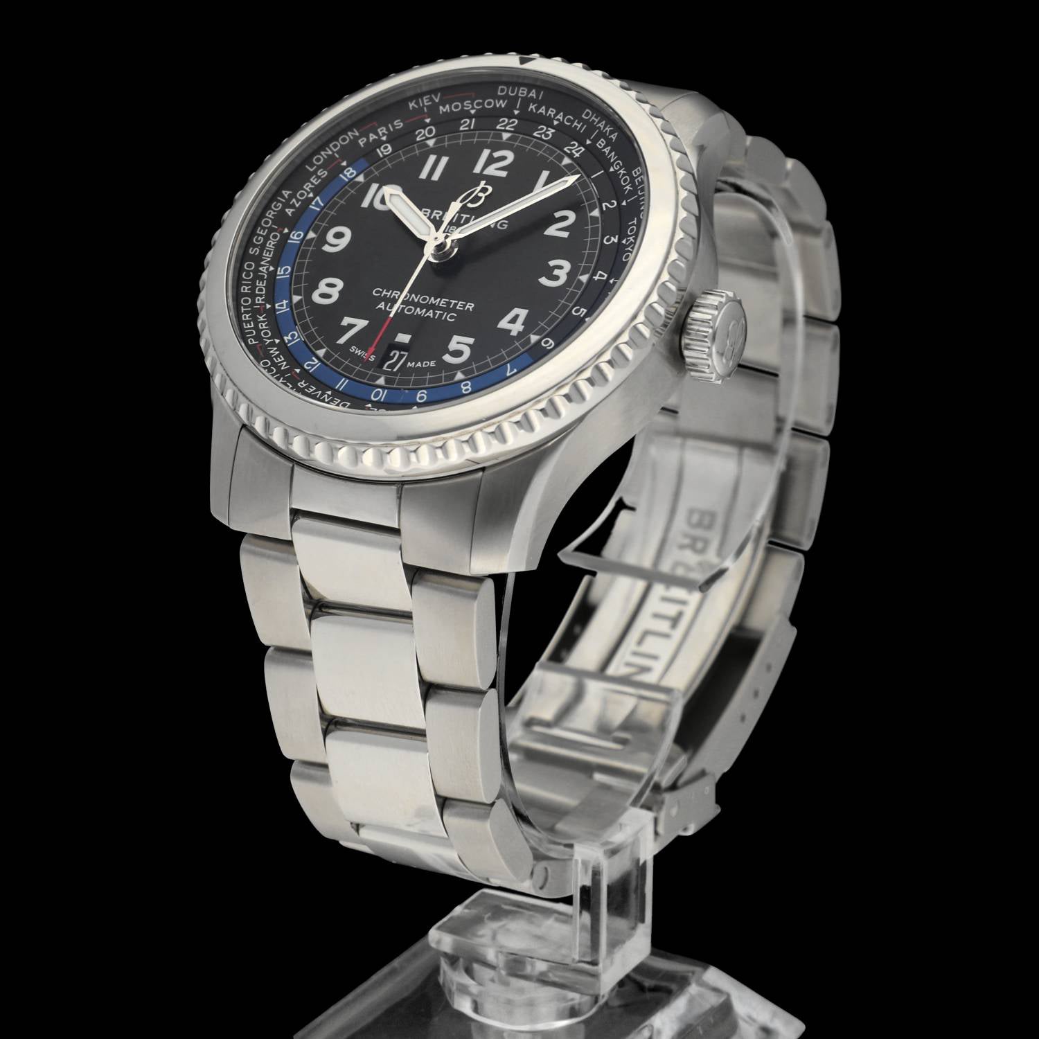 Breitling Aviator 8 AB3521  - 2020 - Breitling horloge - Breitling kopen - Breitling heren horloge - Trophies Watches