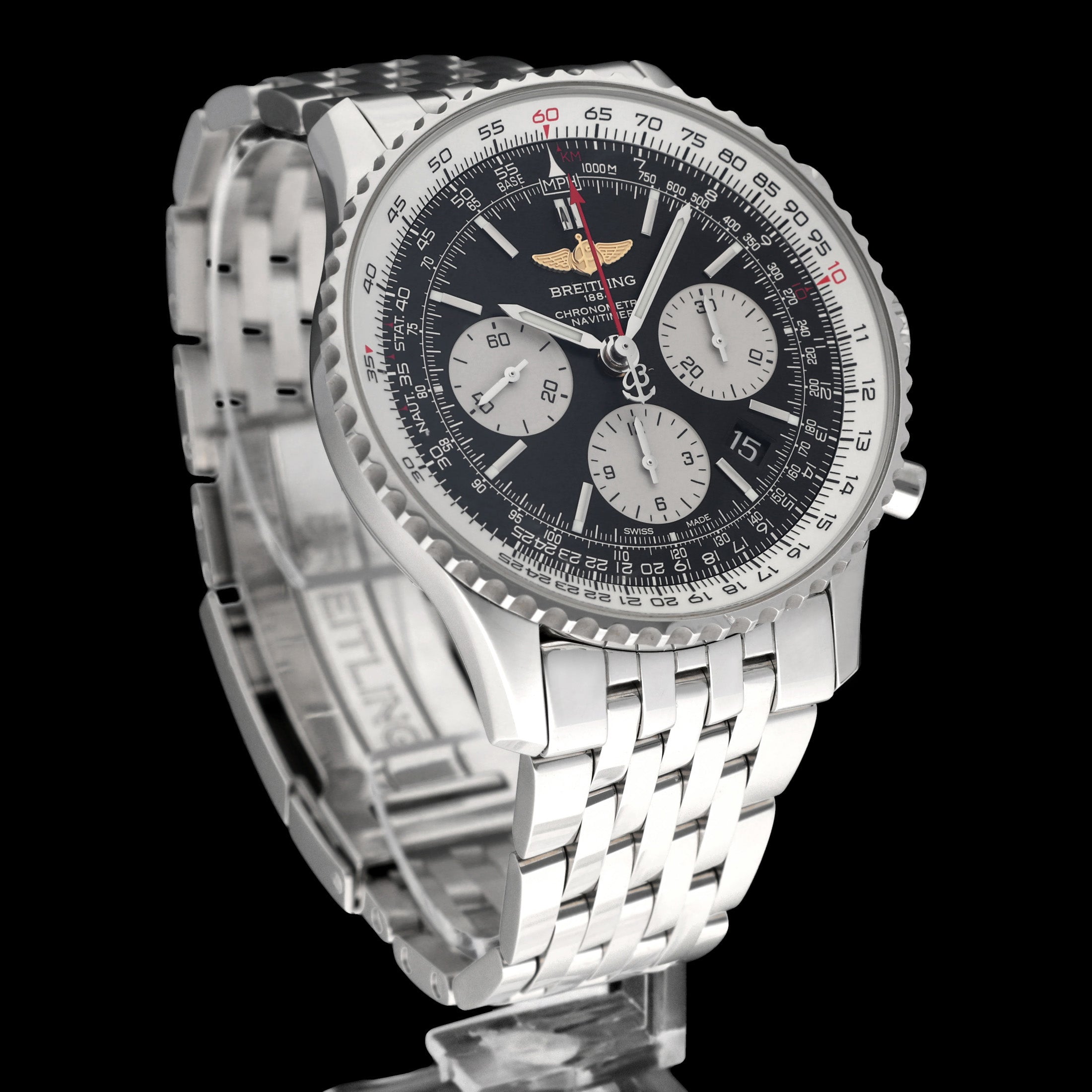 Breitling Navitimer 01 AB0121 - 2019 - Breitling horloge - Breitling kopen - Breitling heren horloge - Trophies Watches