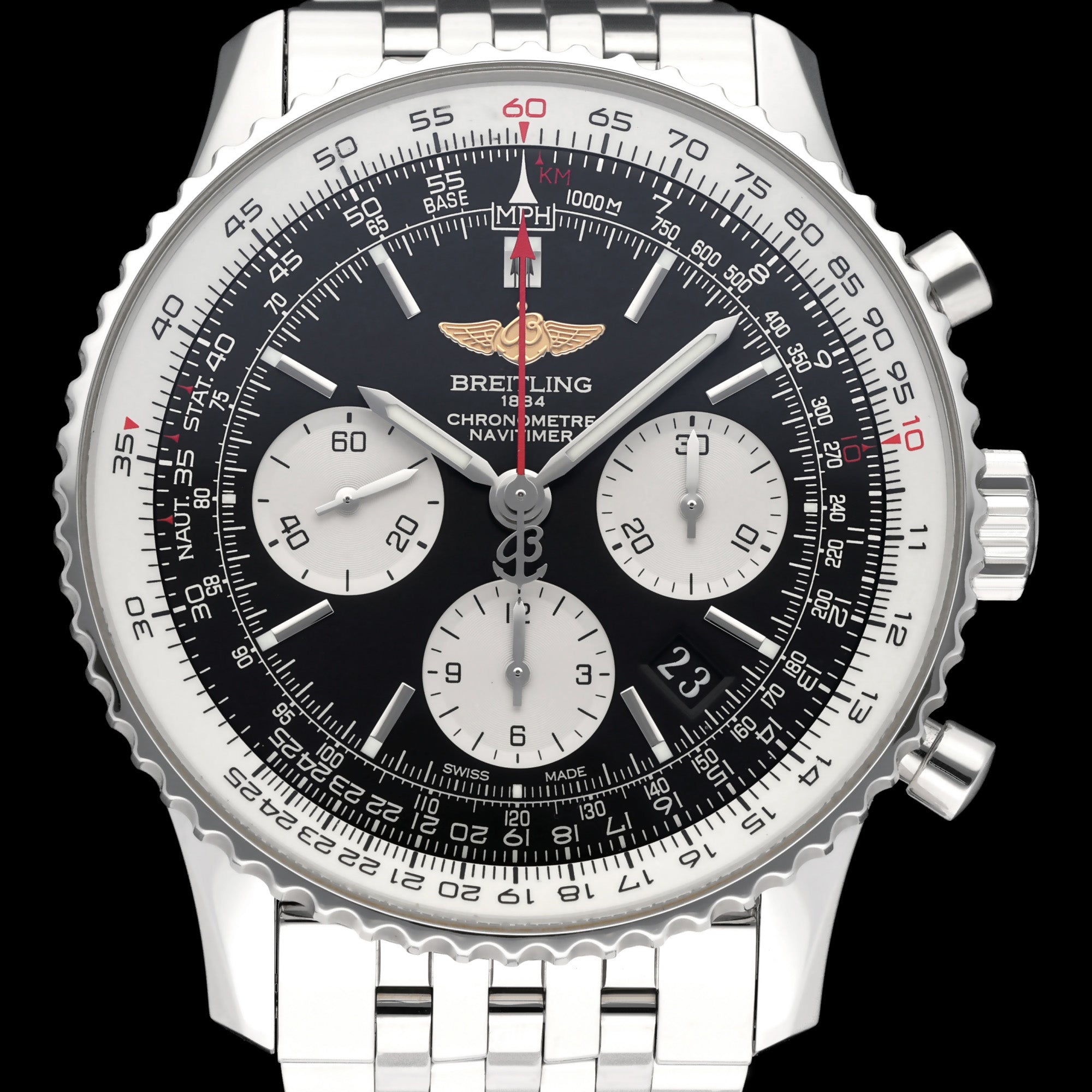 Breitling Navitimer 01 AB0120 - 2017 - Breitling horloge - Breitling kopen - Breitling heren horloge - Trophies Watches