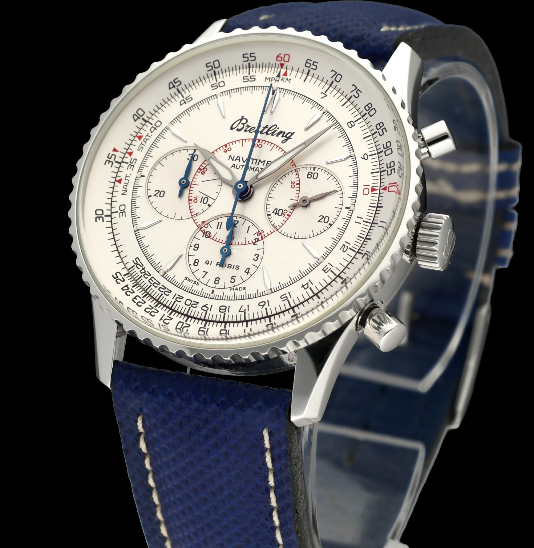 Breitling Navitimer Montbrillant A30030.4 - 1998 - Breitling horloge - Breitling kopen - Breitling heren horloge - Trophies Watches