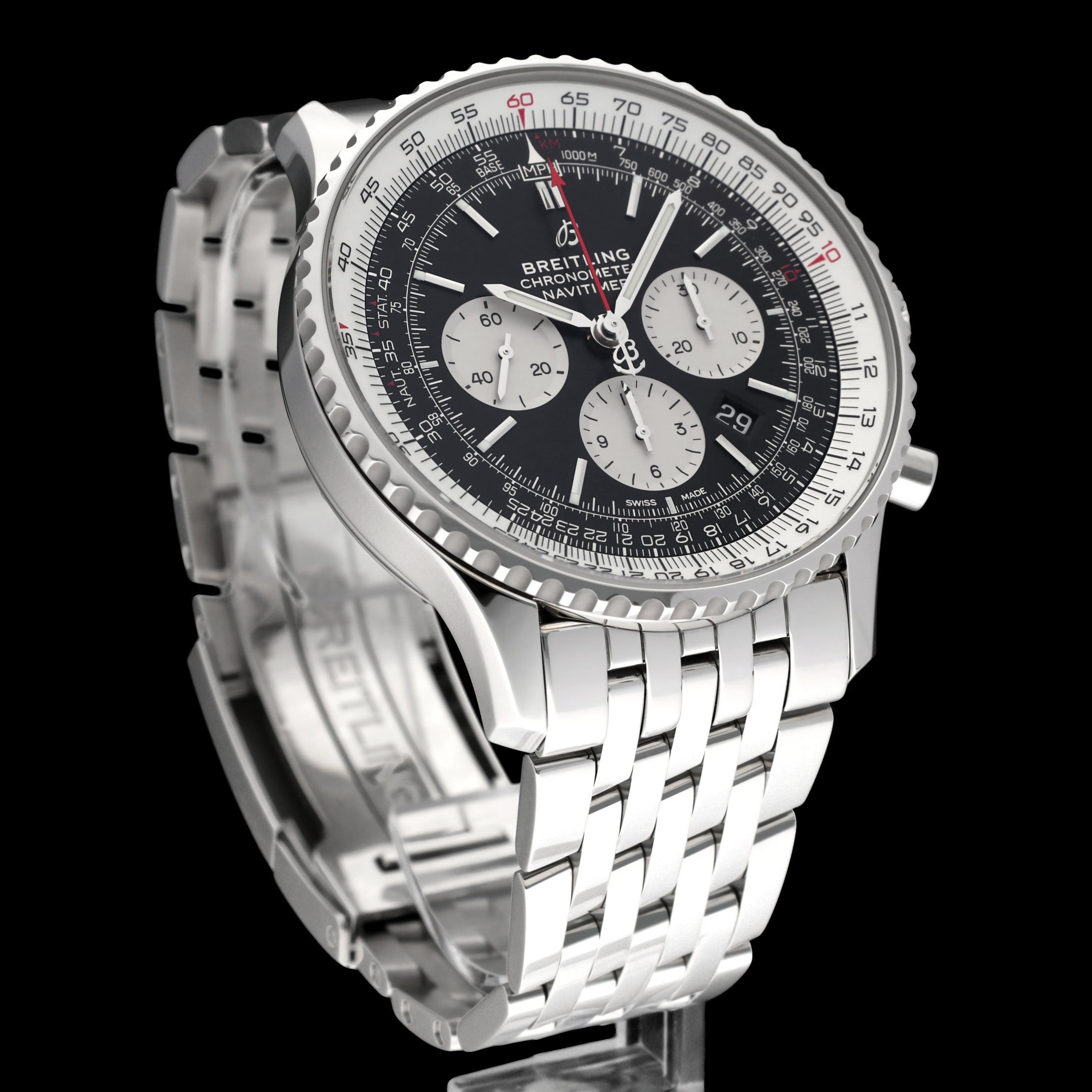 Breitling Navitimer 01 AB0127 - 2020 - Breitling horloge - Breitling kopen - Breitling heren horloge - Trophies Watches