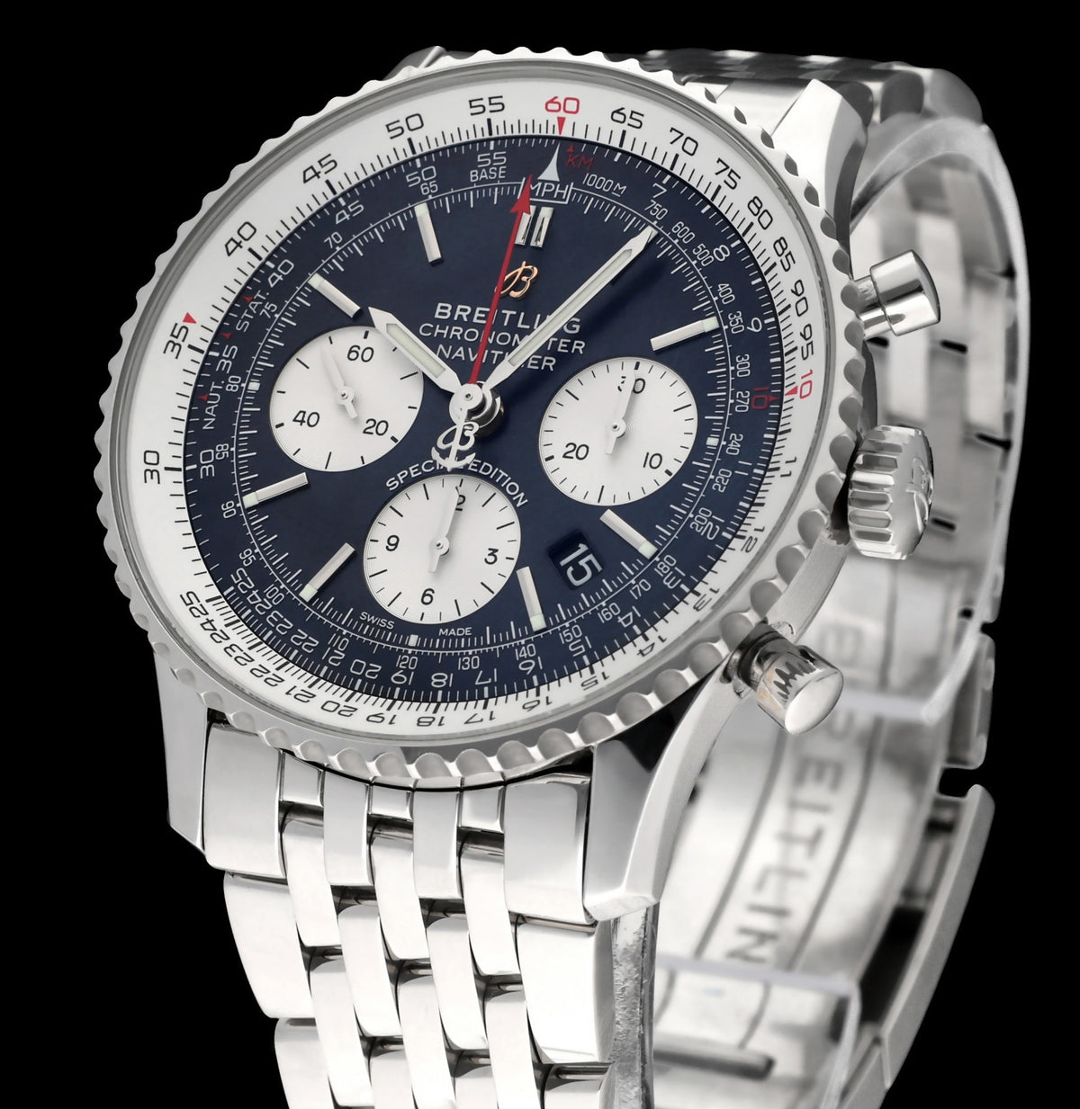 Breitling Navitimer 01 AB0121 - 2022 - Breitling horloge - Breitling kopen - Breitling heren horloge - Trophies Watches