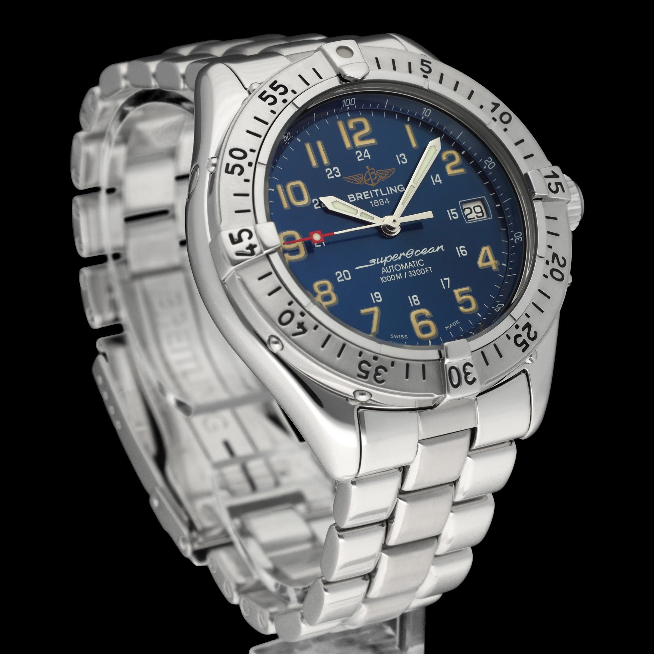 Breitling Superocean A17040 - 1999 - Breitling horloge - Breitling kopen - Breitling heren horloge - Trophies Watches