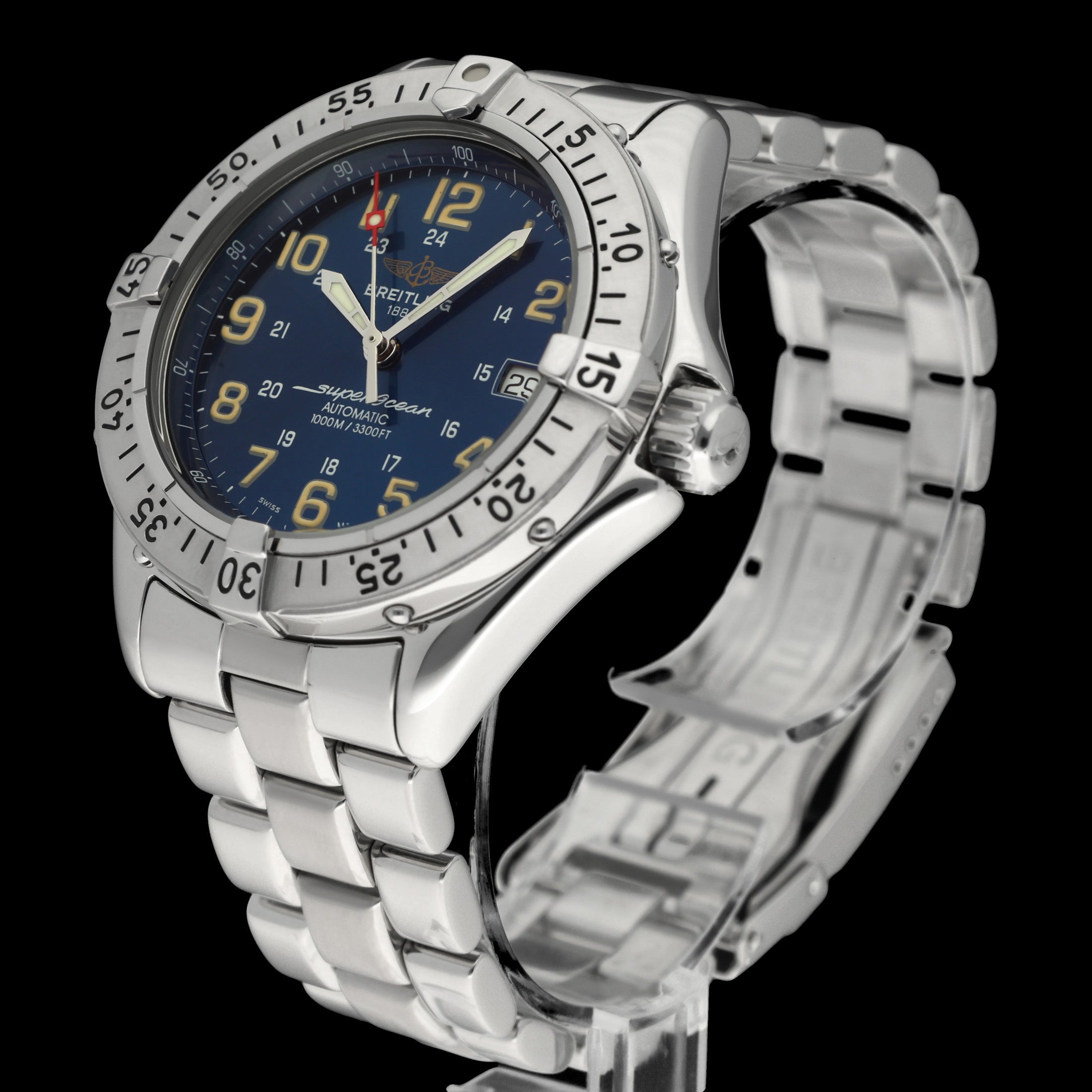 Breitling Superocean A17040 - 1999 - Breitling horloge - Breitling kopen - Breitling heren horloge - Trophies Watches
