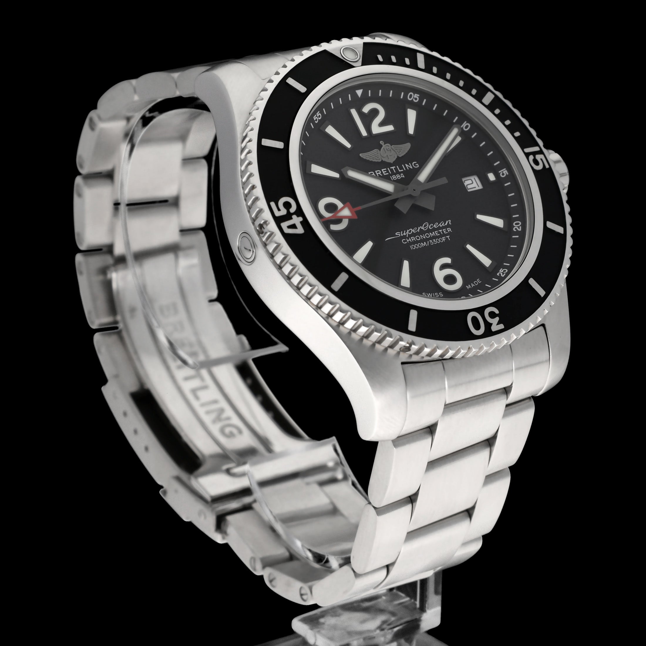 Breitling Superocean 42 A17367 - 2022 - Breitling horloge - Breitling kopen - Breitling heren horloge - Trophies Watches