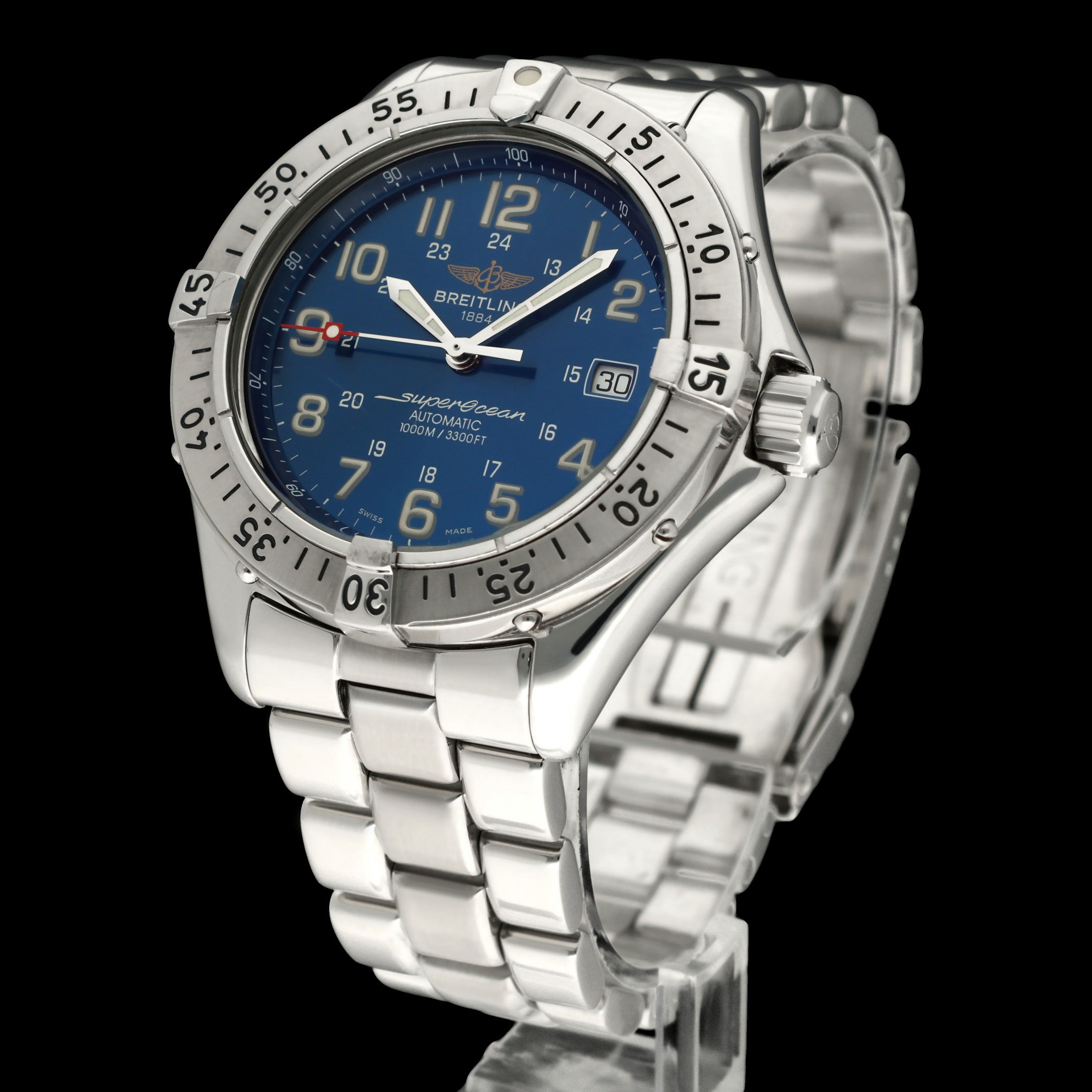 Breitling Superocean A17040 - 1999 - Breitling horloge - Breitling kopen - Breitling heren horloge - Trophies Watches