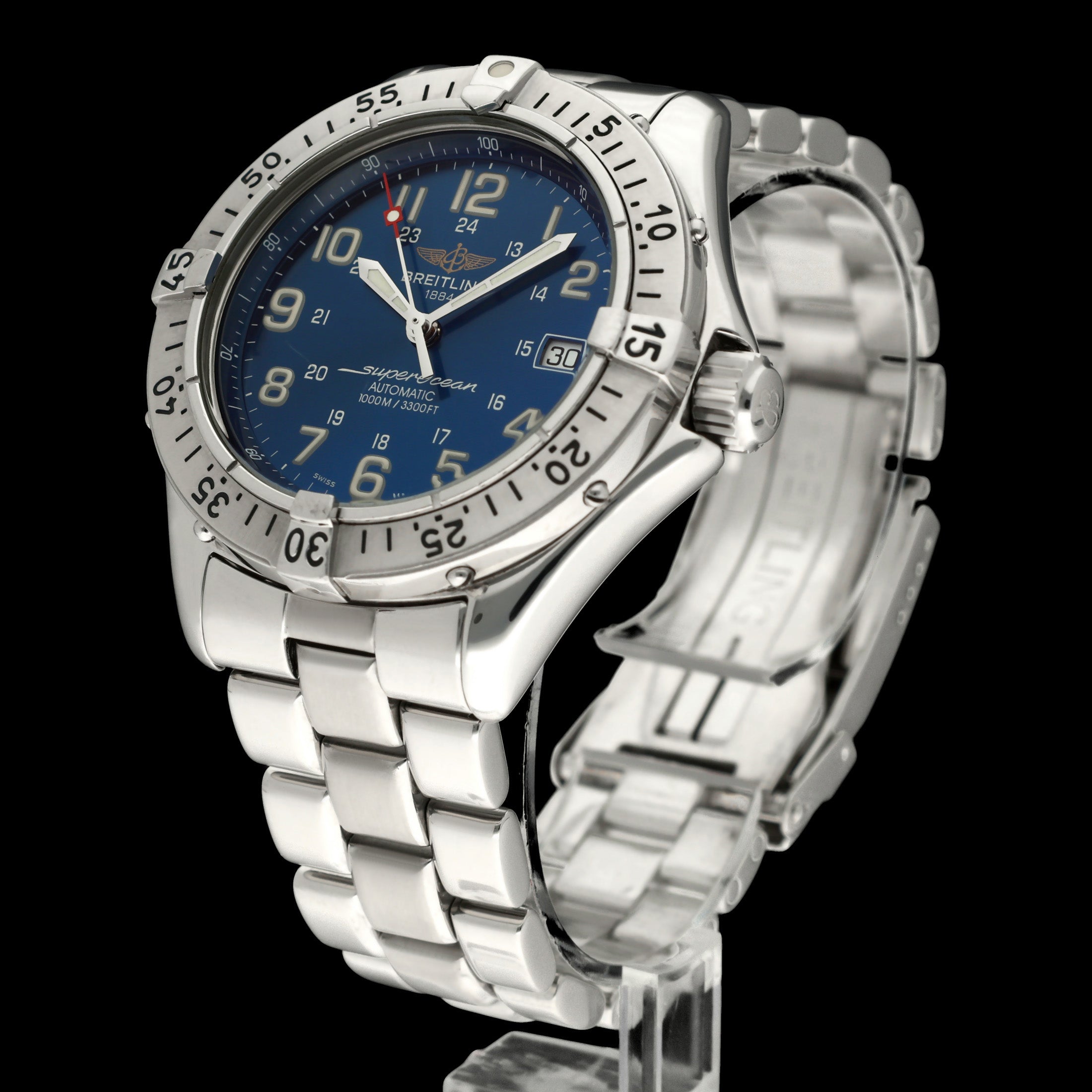 Breitling Superocean A17040 - 1999 - Breitling horloge - Breitling kopen - Breitling heren horloge - Trophies Watches