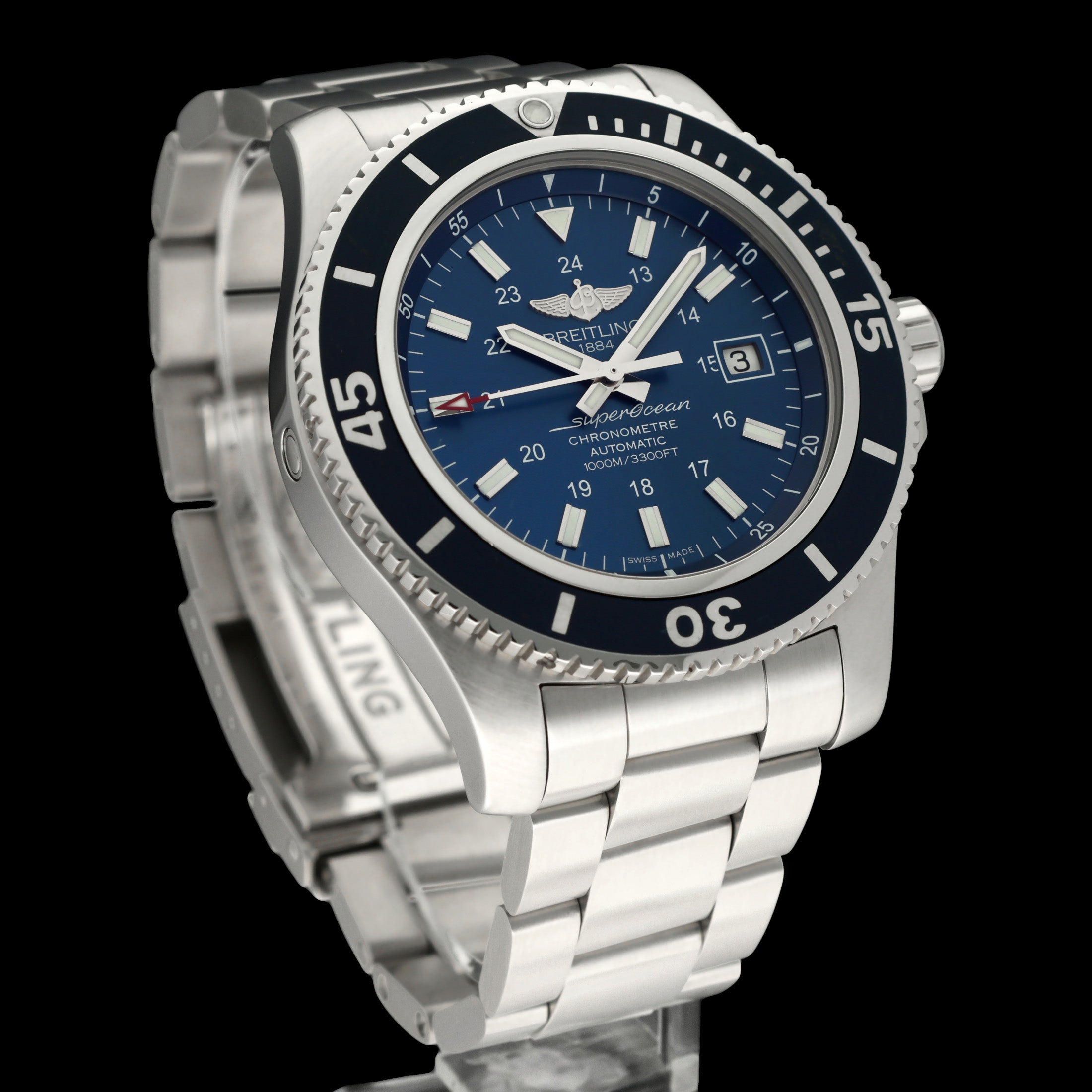 Breitling Superocean II 44 A17392 - 2018 - Breitling horloge - Breitling kopen - Breitling heren horloge - Trophies Watches