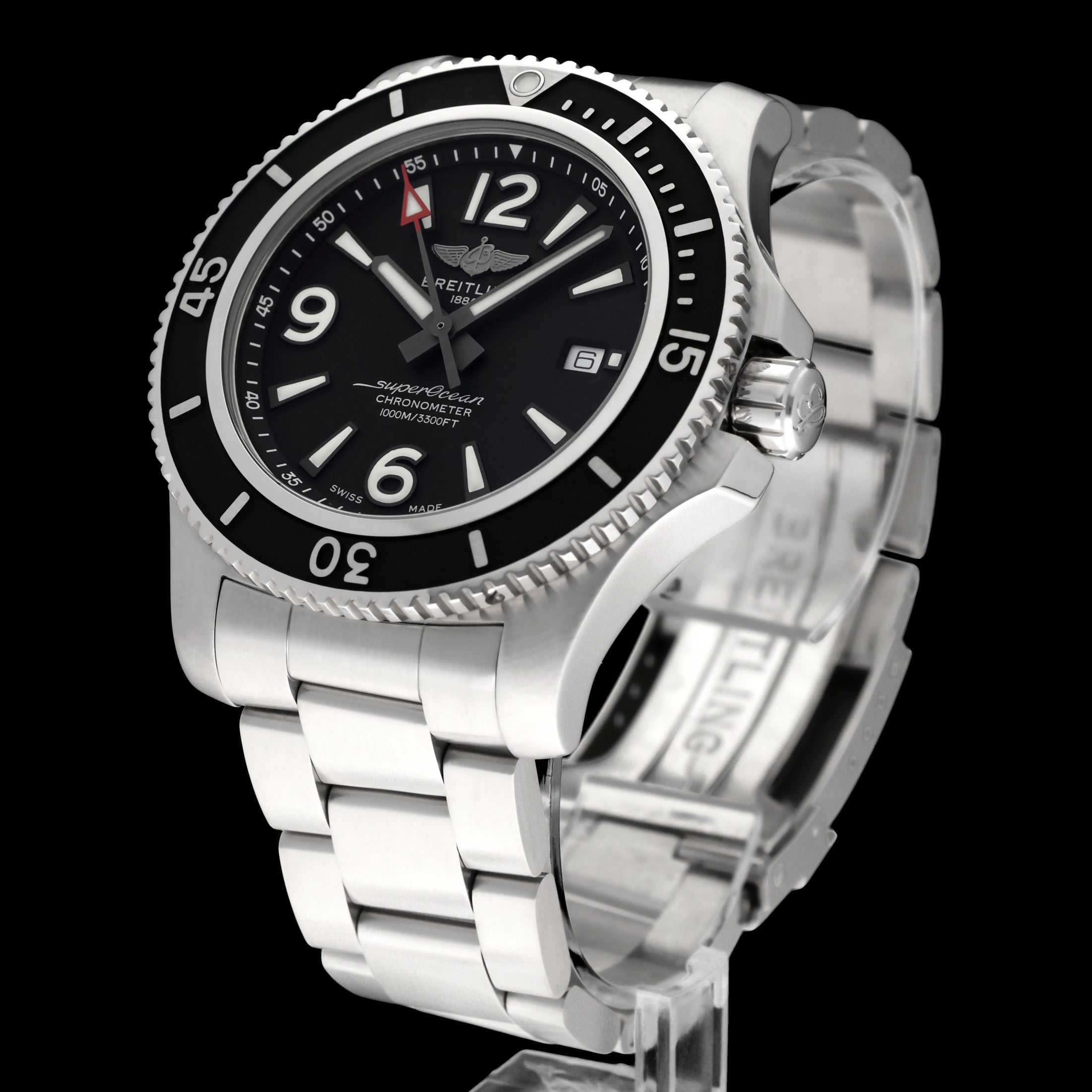 Breitling Superocean 42 A17367 - 2022 - Breitling horloge - Breitling kopen - Breitling heren horloge - Trophies Watches