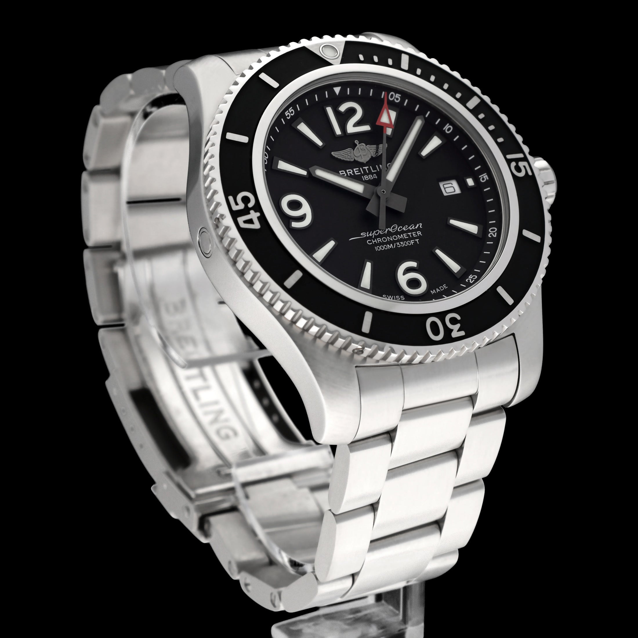 Breitling Superocean 42 A17367 - 2022 - Breitling horloge - Breitling kopen - Breitling heren horloge - Trophies Watches