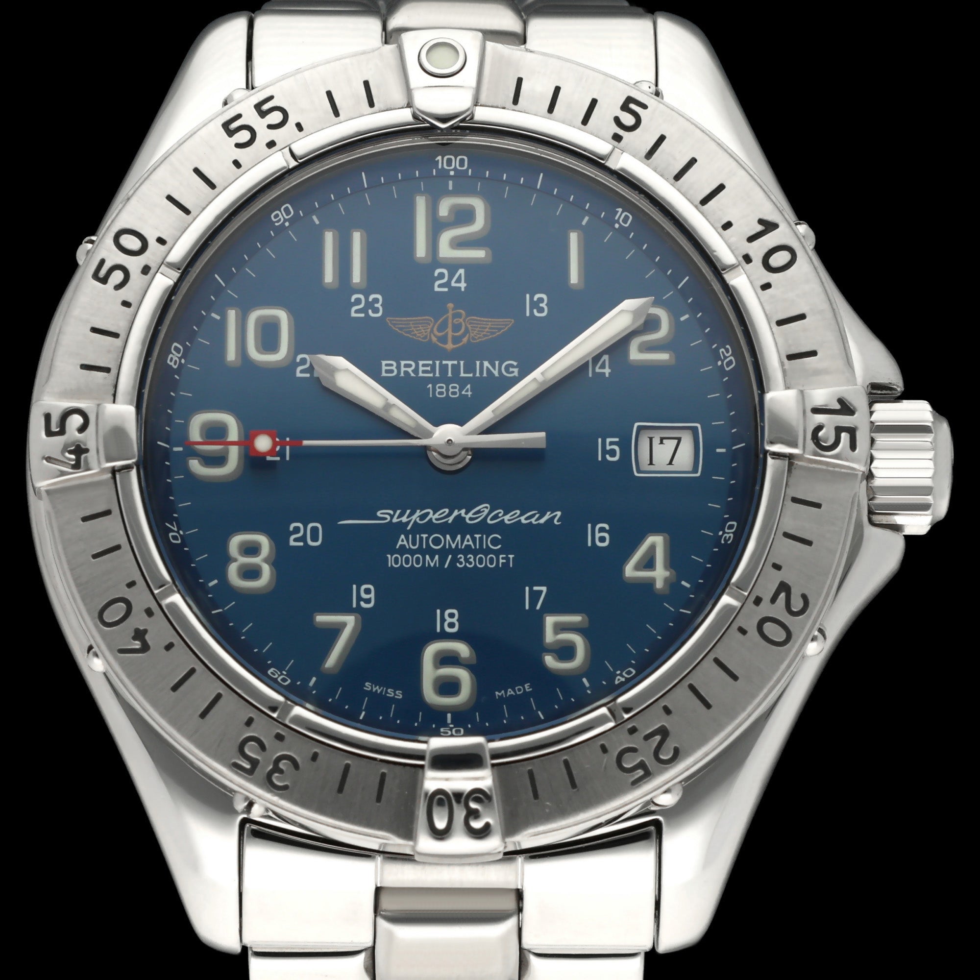 Breitling Superocean A17340 - 2001 - Breitling horloge - Breitling kopen - Breitling heren horloge - Trophies Watches