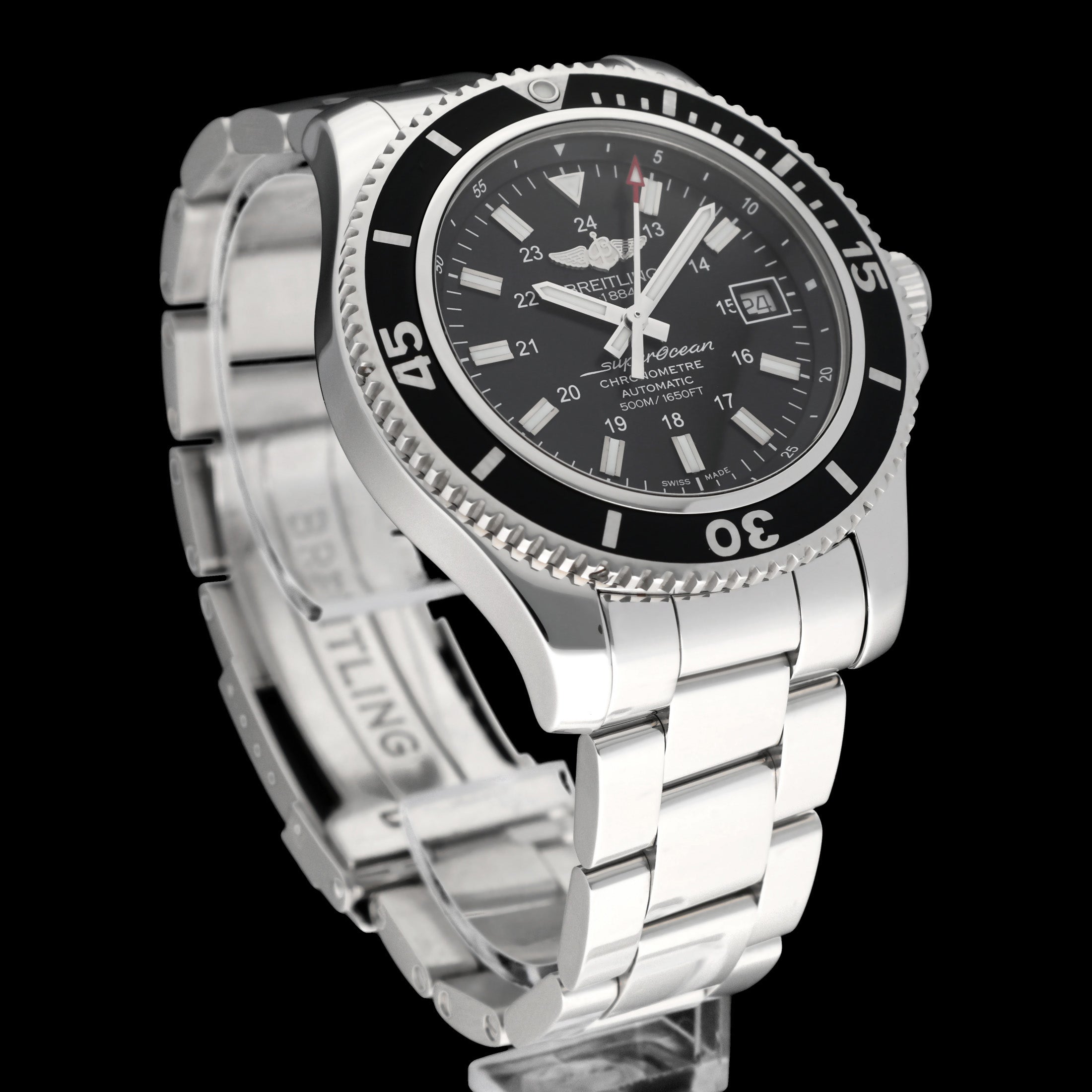 Breitling Superocean 42 A17365 - 2017 - Breitling horloge - Breitling kopen - Breitling heren horloge - Trophies Watches