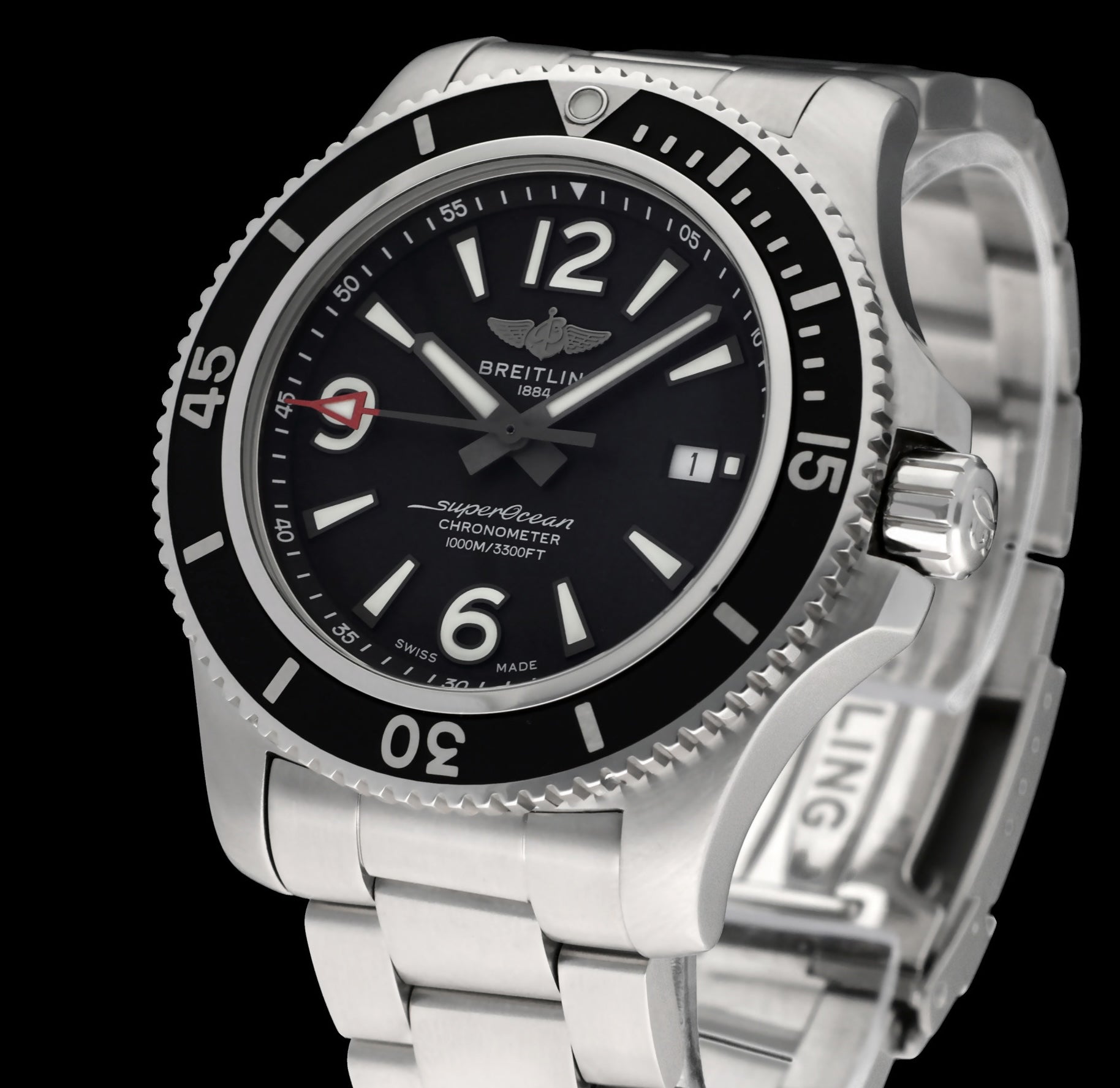 Breitling Superocean 42 A17367 - 2019 - Breitling horloge - Breitling kopen - Breitling heren horloge - Trophies Watches