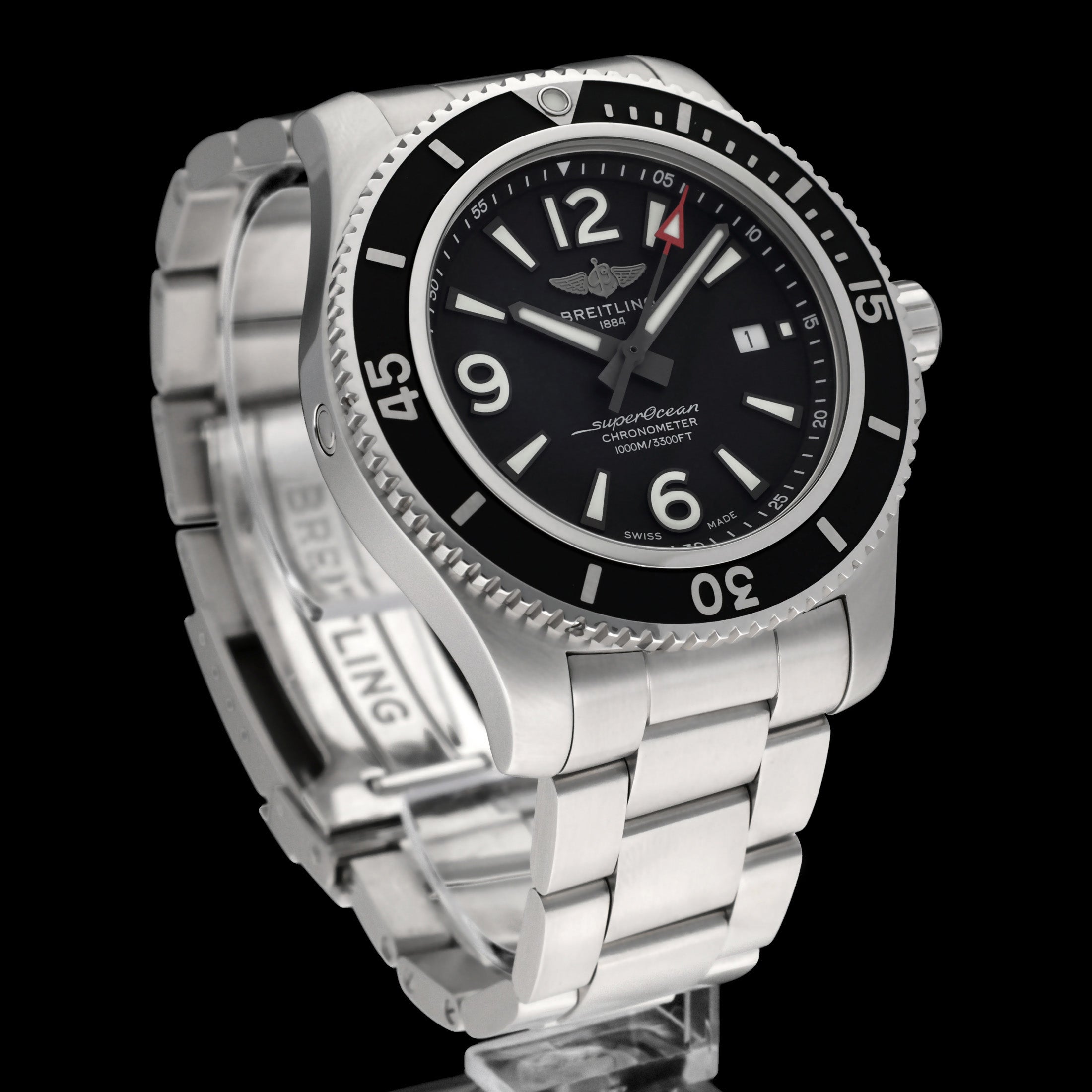 Breitling Superocean 42 A17367 - 2019 - Breitling horloge - Breitling kopen - Breitling heren horloge - Trophies Watches