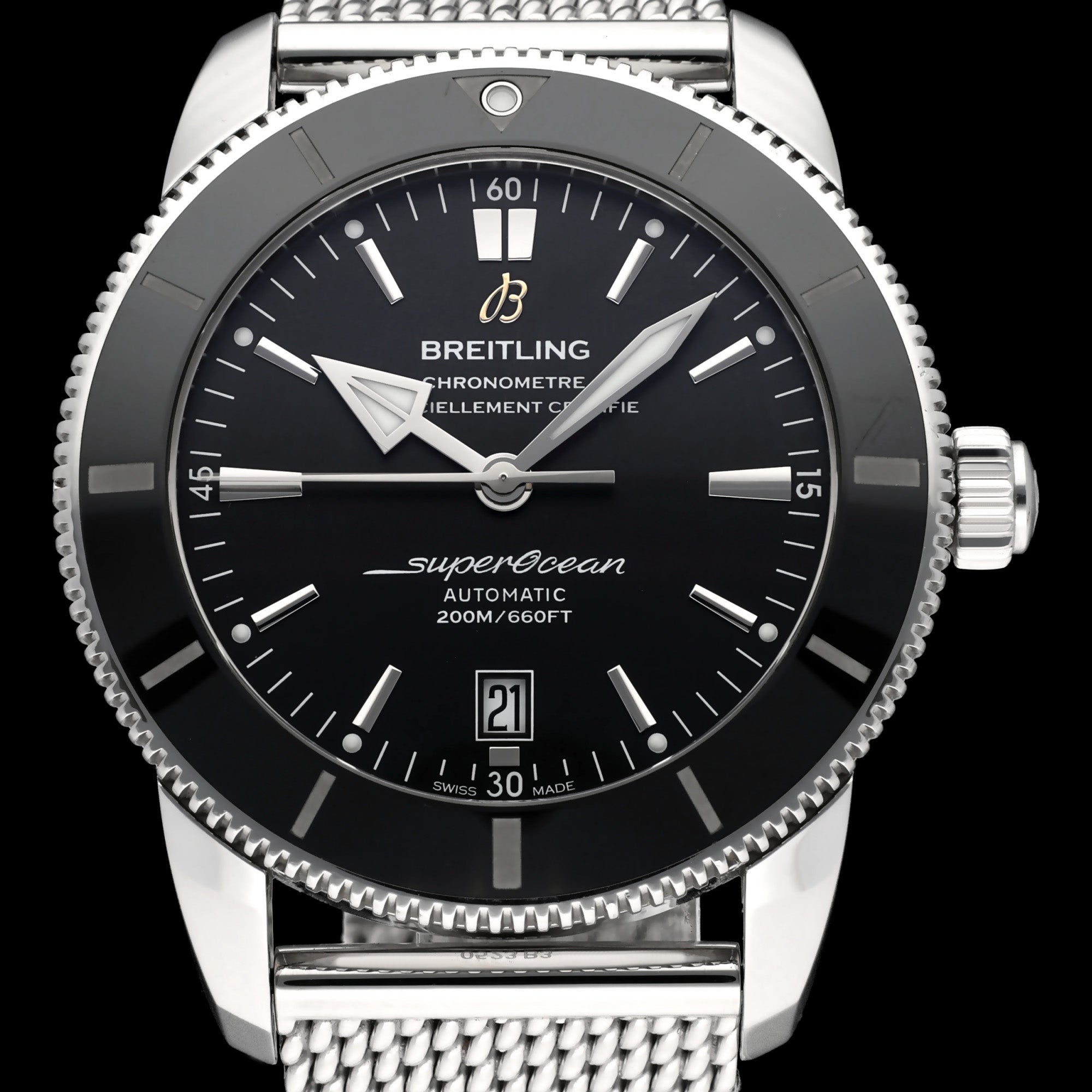 Breitling Superocean Héritage Ii 46 AB2020 - 2018 - Breitling horloge - Breitling kopen - Breitling heren horloge - Trophies Watches