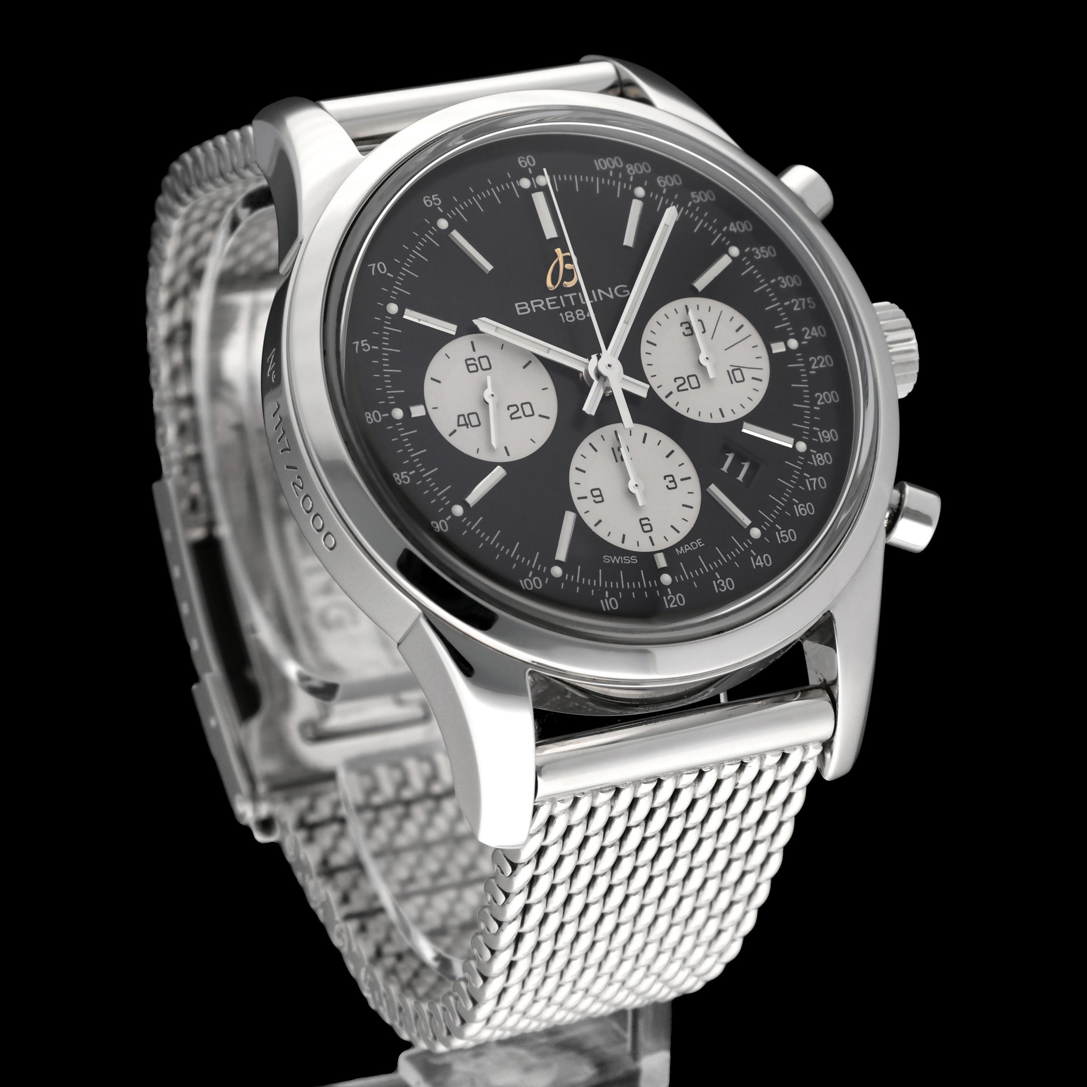 Breitling Transocean Chronograph AB0151 - 2011 - Breitling horloge - Breitling kopen - Breitling heren horloge - Trophies Watches