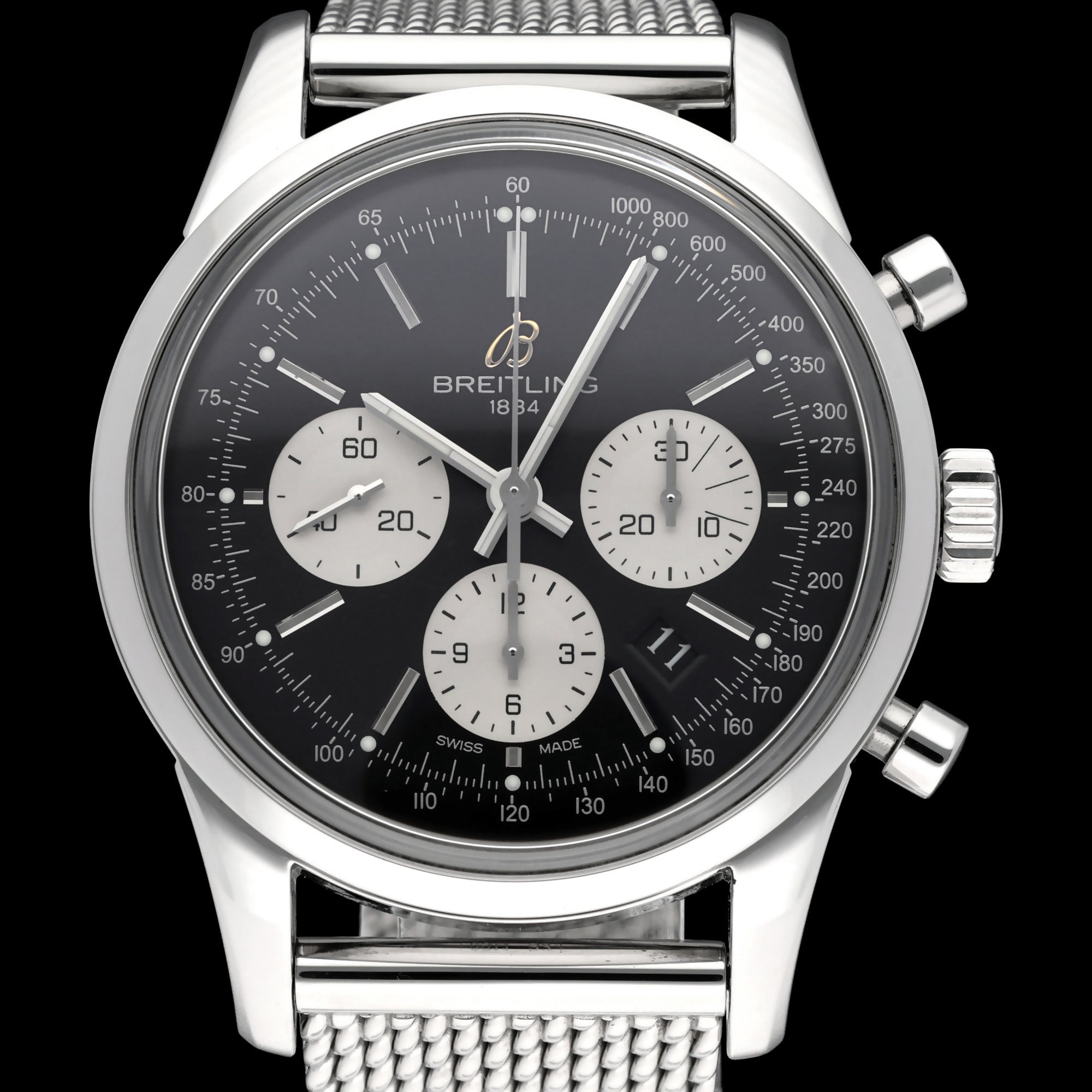 Breitling Transocean Chronograph AB0151 - 2011 - Breitling horloge - Breitling kopen - Breitling heren horloge - Trophies Watches