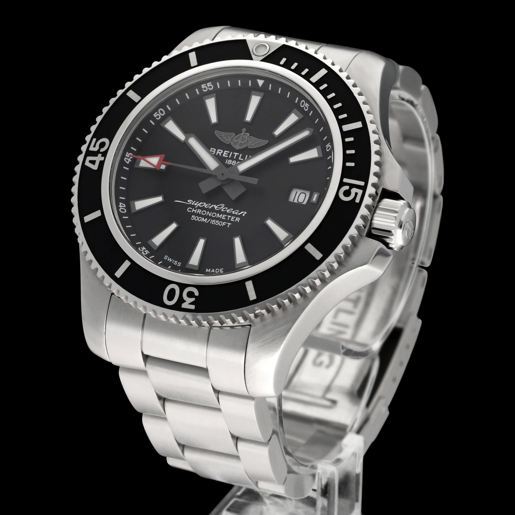Breitling Superocean 42 A17366 - 2023 - Breitling horloge - Breitling kopen - Breitling heren horloge - Trophies Watches