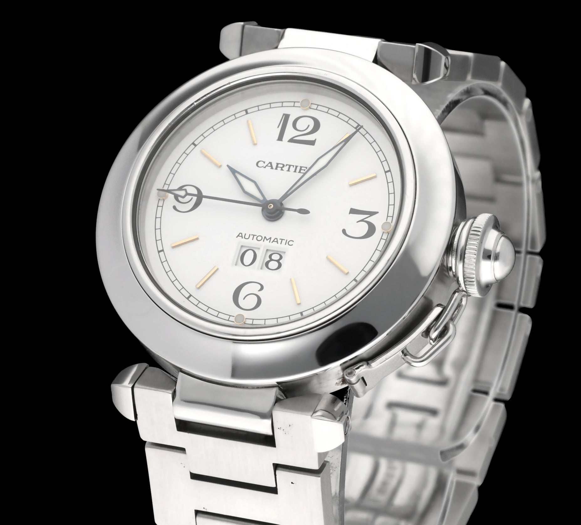 Cartier Pasha 2475 - Cartier horloge - Cartier kopen - Cartier heren horloge - Trophies Watches
