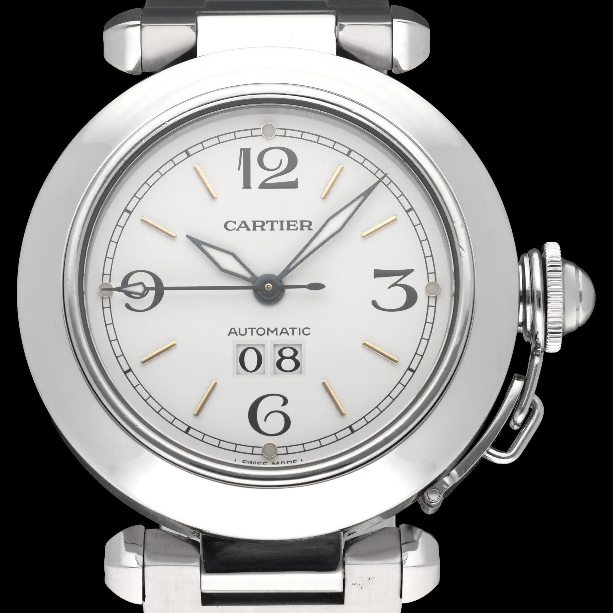 Cartier Pasha 2475 - Cartier horloge - Cartier kopen - Cartier heren horloge - Trophies Watches