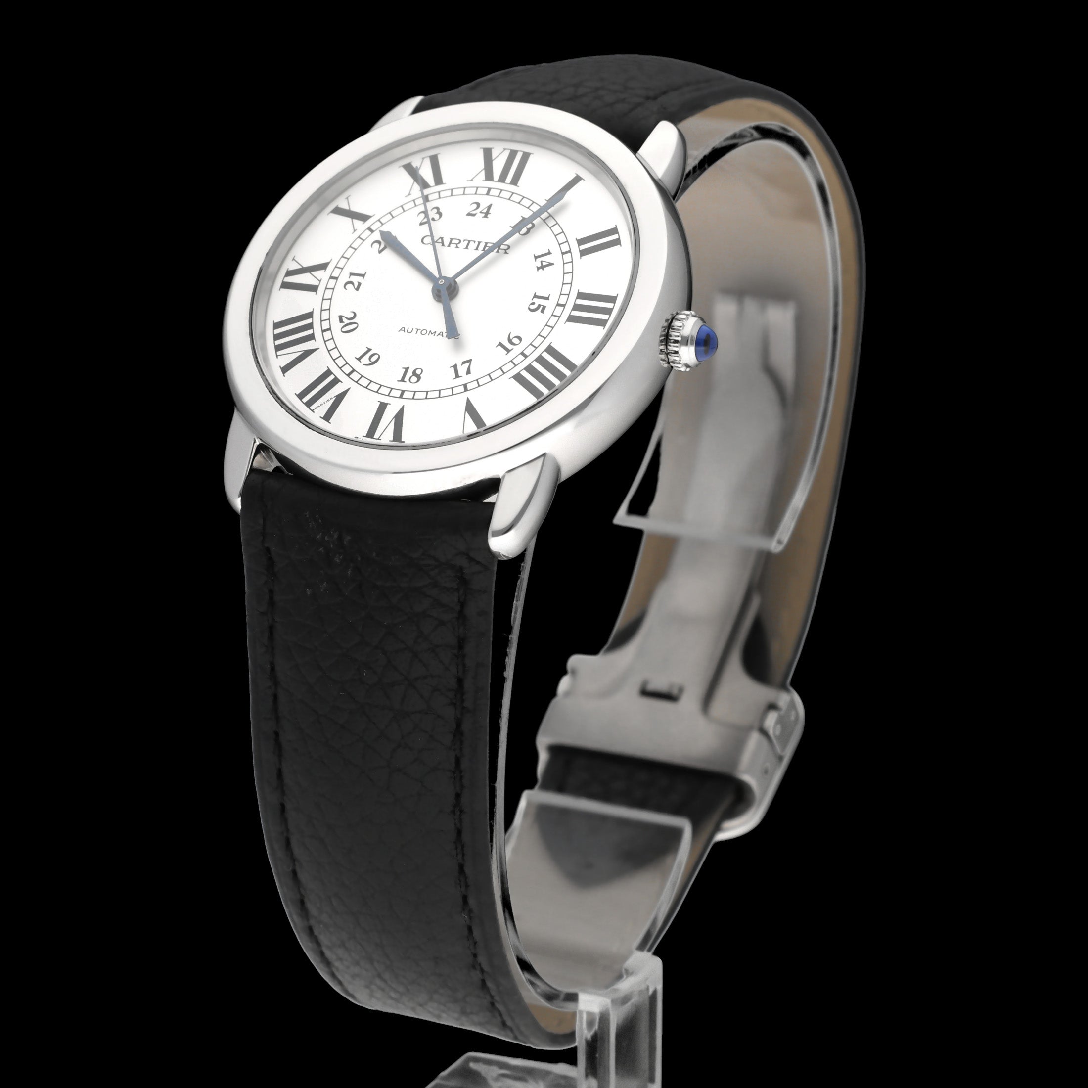 Cartier Ronde de Cartier WSRN0021 - Cartier horloge - Cartier kopen - Cartier heren horloge - Trophies Watches