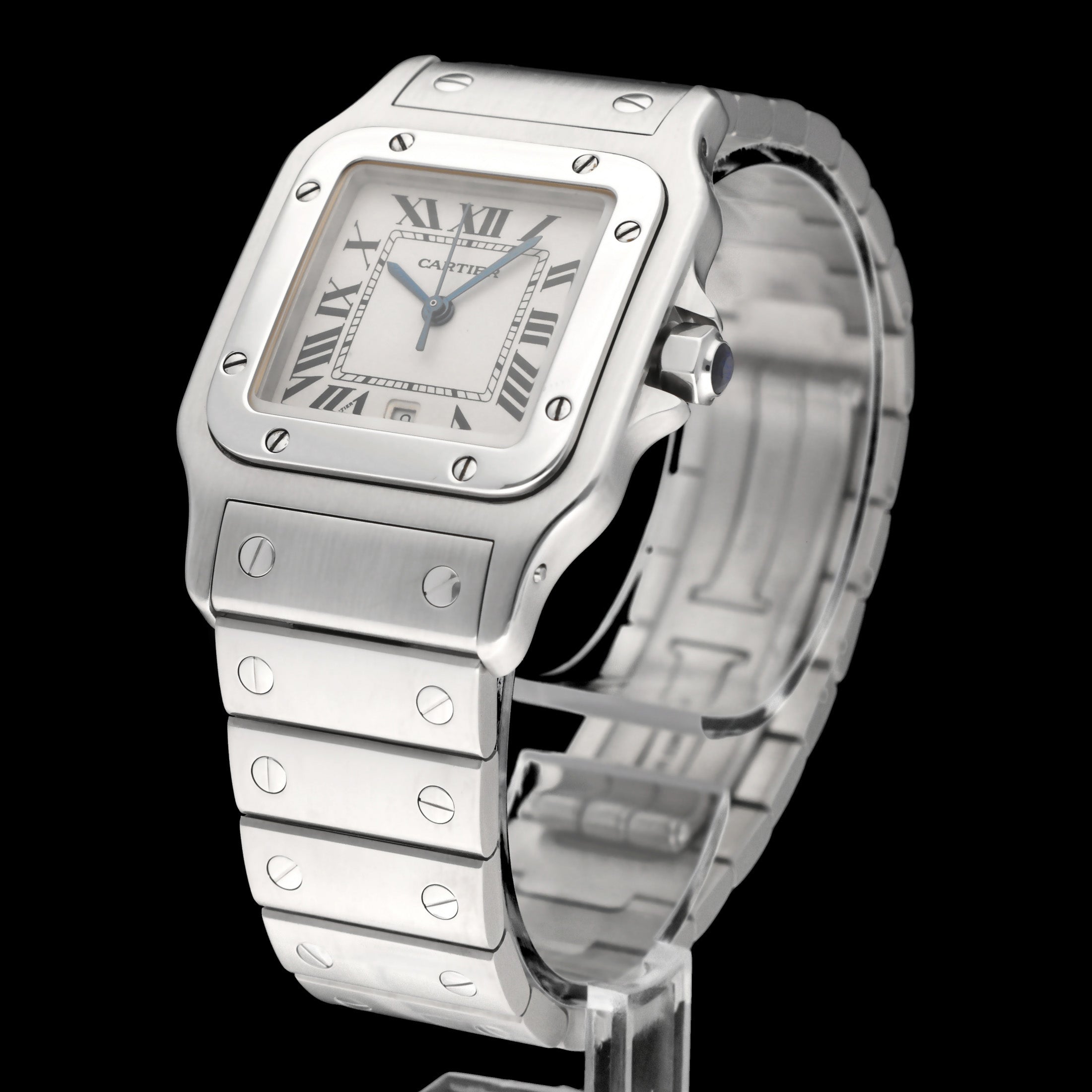 Cartier Santos Galbée 1564 - Cartier horloge - Cartier kopen - Cartier heren horloge - Trophies Watches