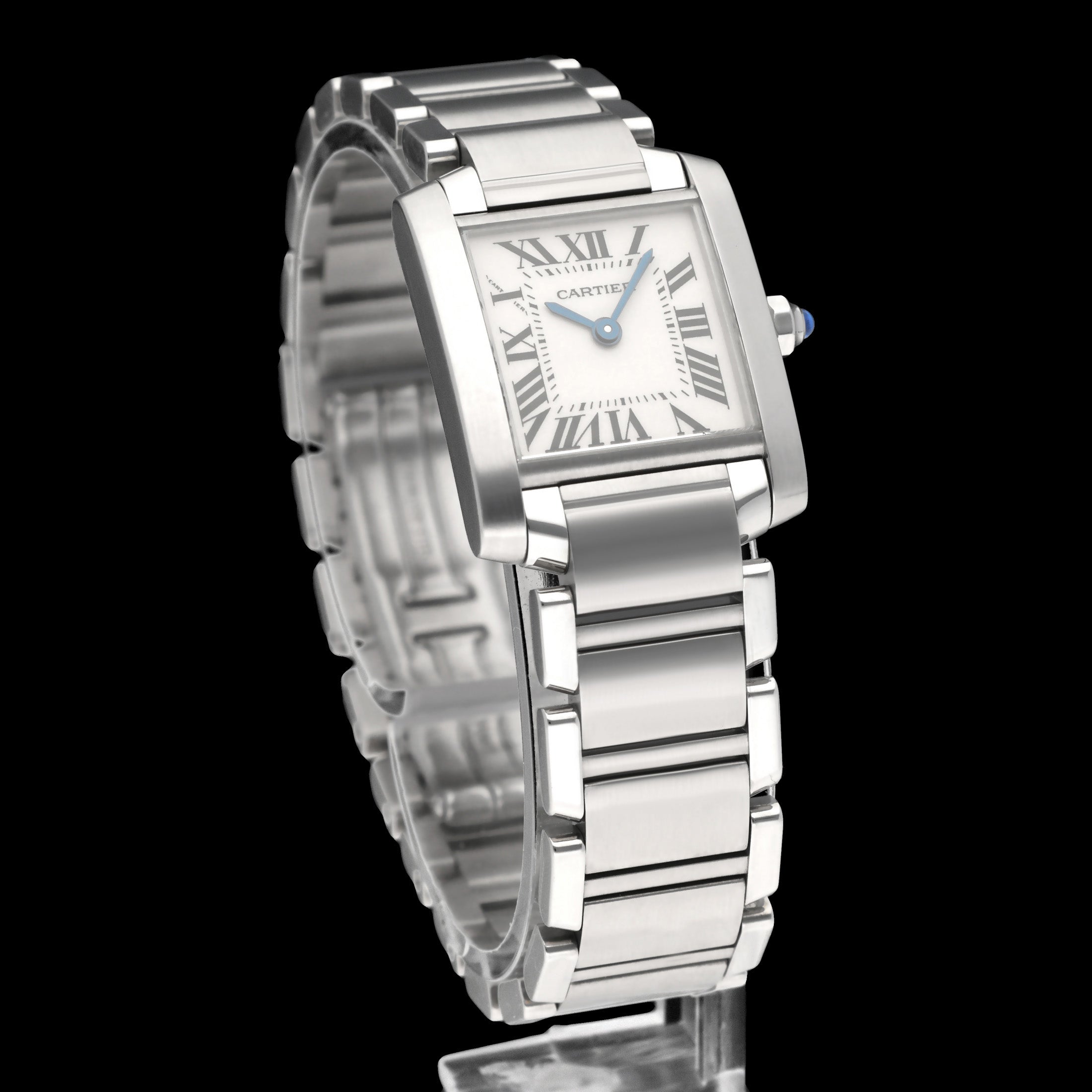 Cartier Tank Française 2384 - Cartier horloge - Cartier kopen - Cartier dames horloge - Trophies Watches