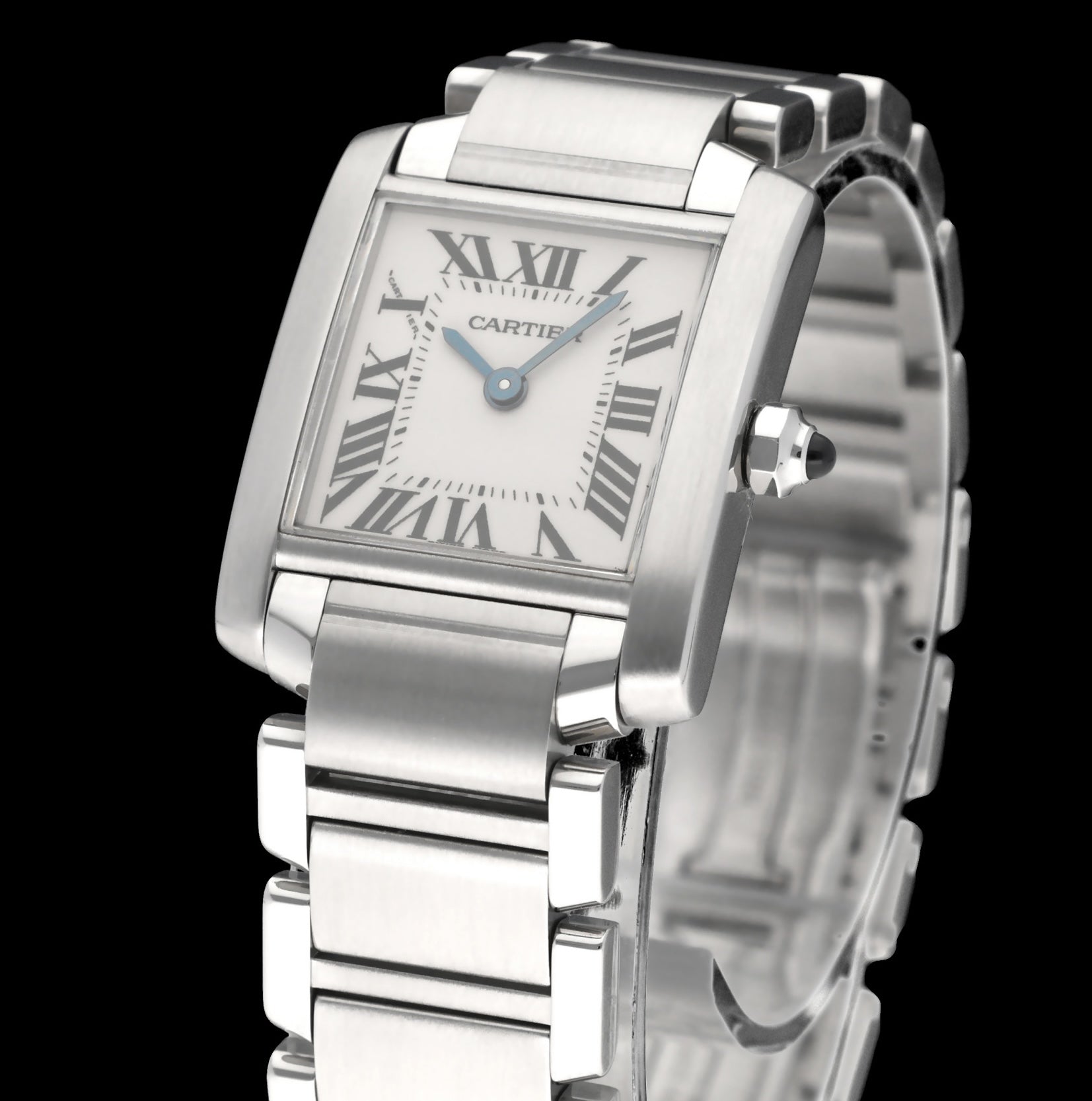 Cartier Tank Française 2384 - Cartier horloge - Cartier kopen - Cartier dames horloge - Trophies Watches
