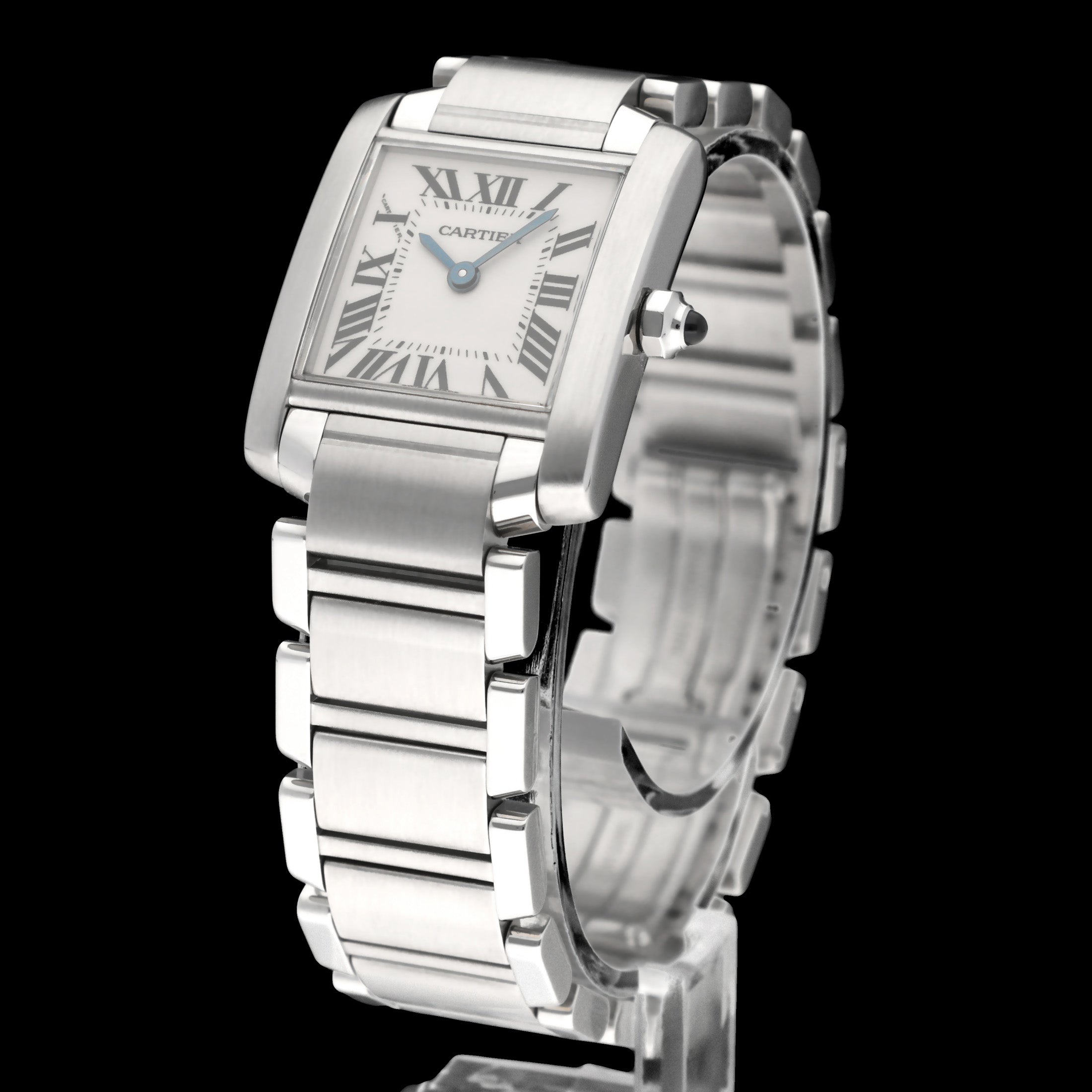 Cartier Tank Française 2384 - Cartier horloge - Cartier kopen - Cartier dames horloge - Trophies Watches