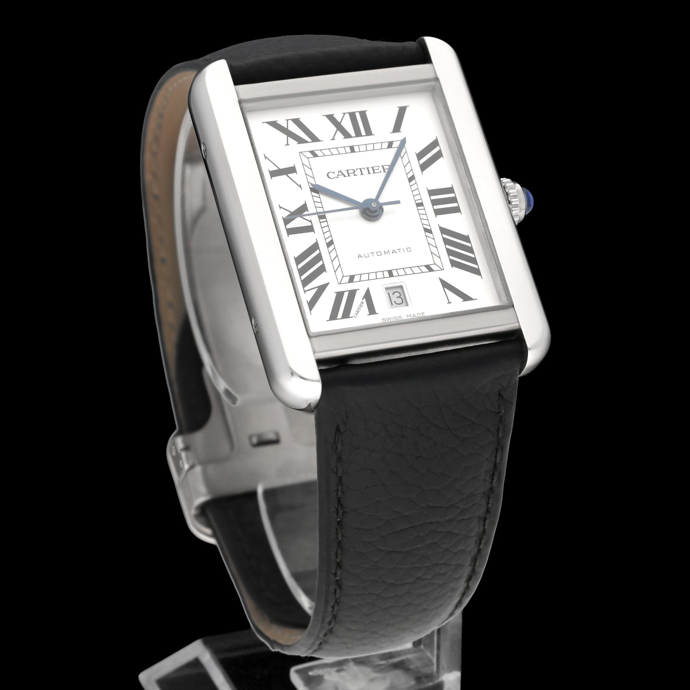 Cartier Tank Solo WSTA0029 - Cartier horloge - Cartier kopen - Cartier heren horloge - Trophies Watches