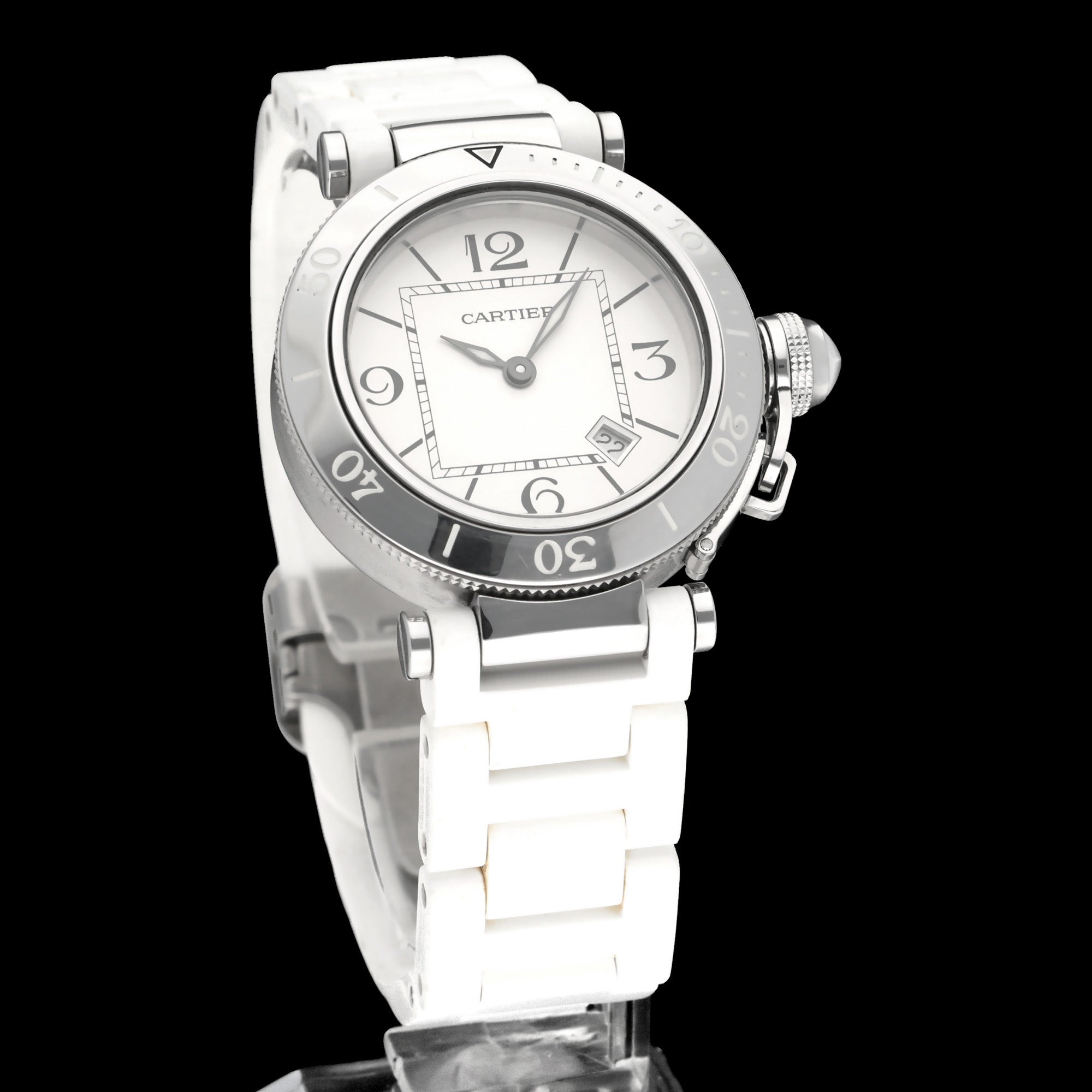 Cartier Pasha 3025 - Cartier horloge - Cartier kopen - Cartier heren horloge - Trophies Watches