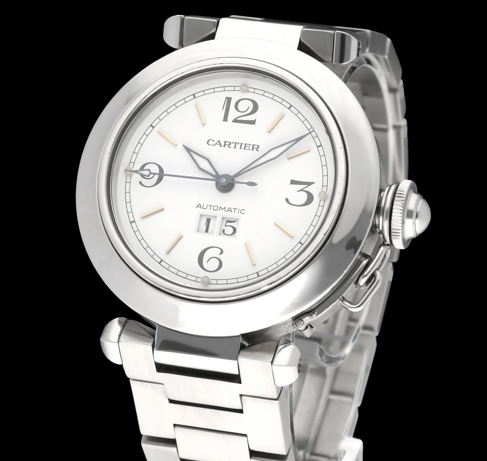 Cartier Pasha 2475 - Cartier horloge - Cartier kopen - Cartier heren horloge - Trophies Watches