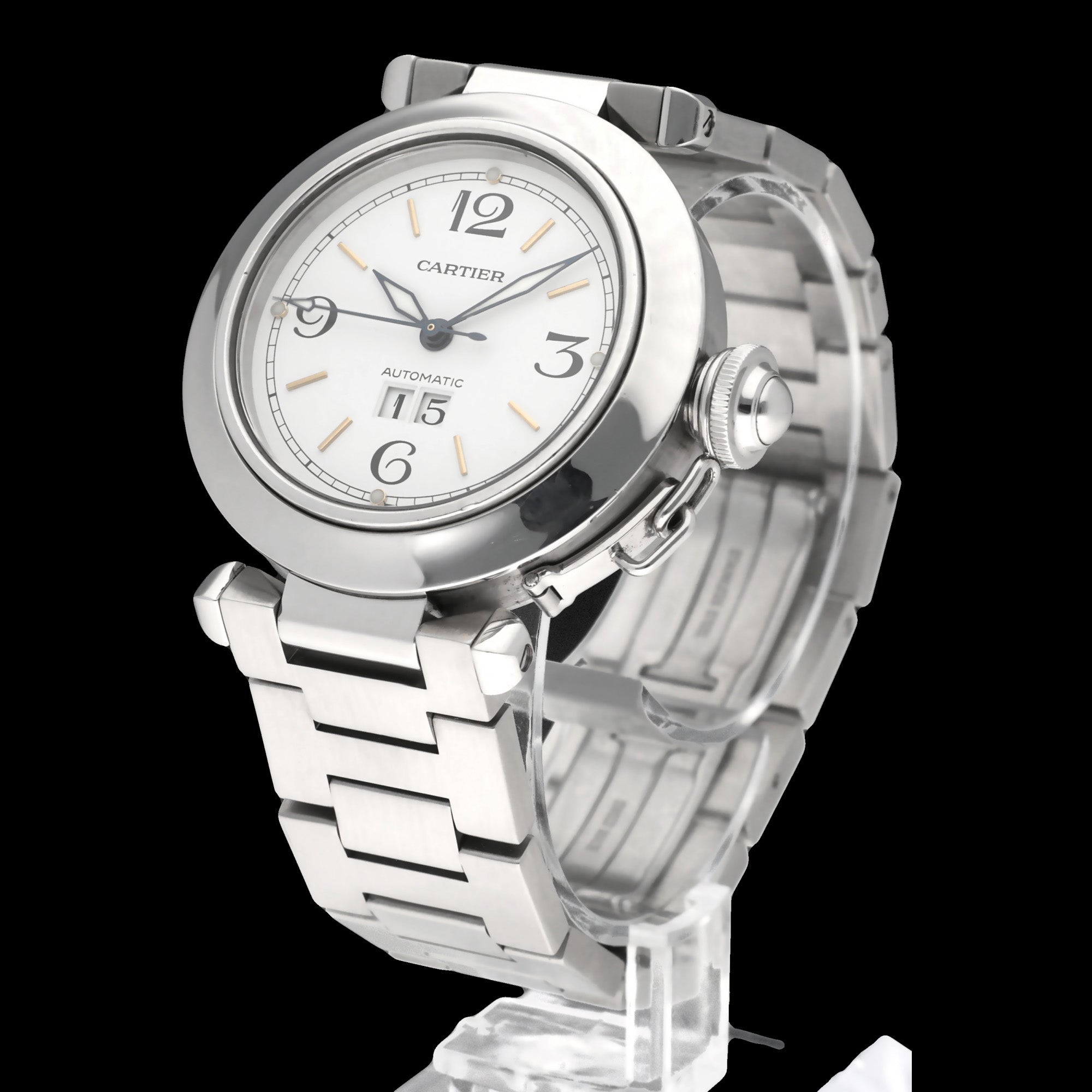 Cartier Pasha 2475 - Cartier horloge - Cartier kopen - Cartier heren horloge - Trophies Watches
