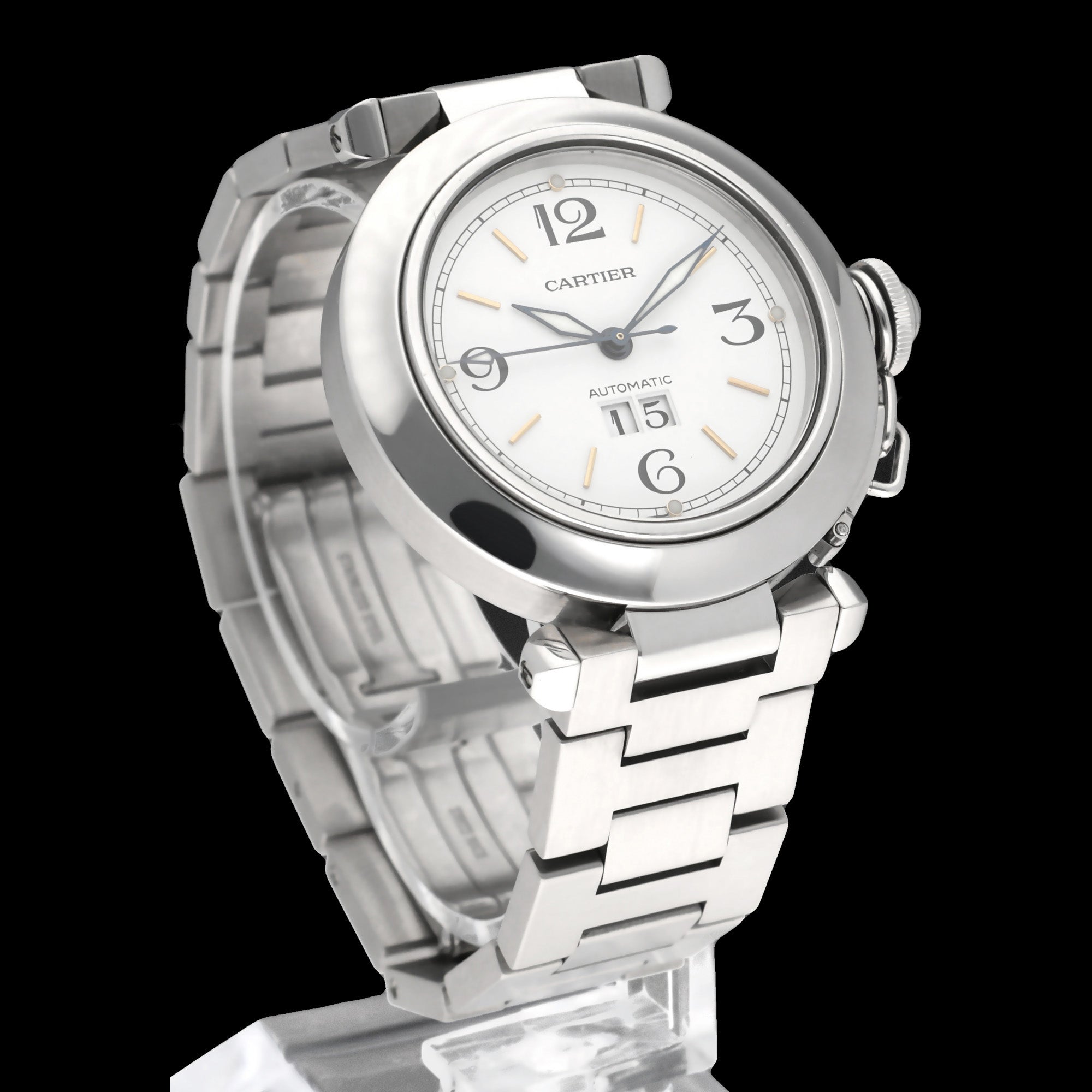 Cartier Pasha 2475 - Cartier horloge - Cartier kopen - Cartier heren horloge - Trophies Watches