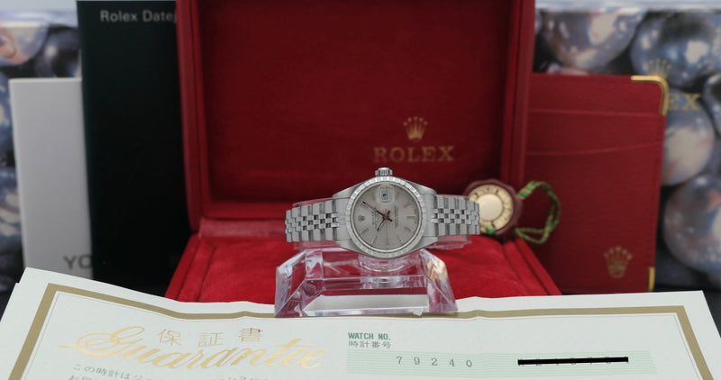 Rolex Oyster Perpetual Lady Date 79240 - 2001 - Rolex horloge - Rolex kopen - Rolex dames horloge - Trophies Watches