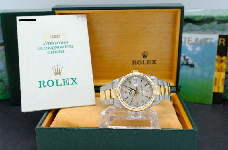 Rolex Datejust 16203 - 1997 - Rolex horloge - Rolex kopen - Rolex heren horloge - Trophies Watches