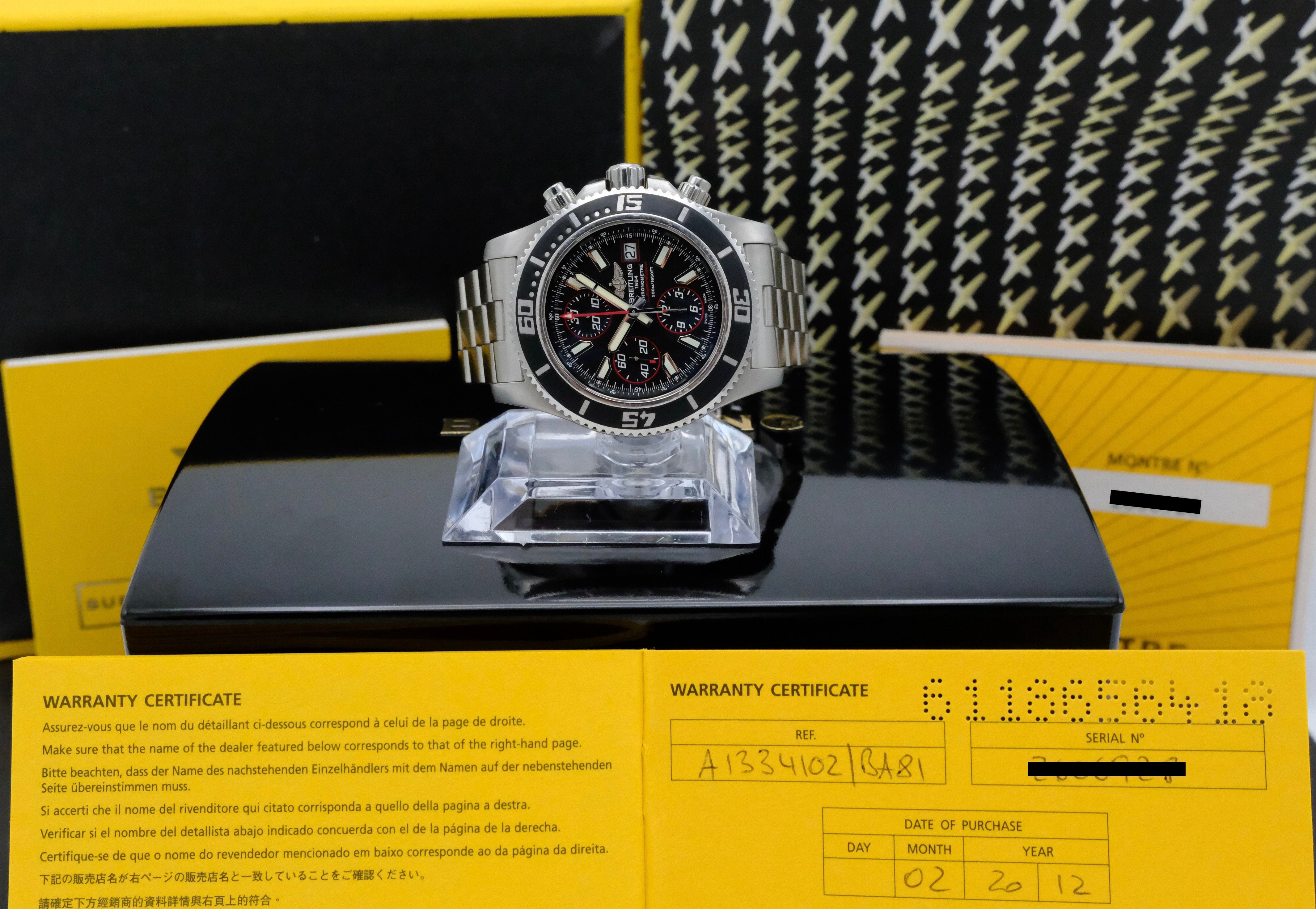 Breitling Superocean Chronograph II A13341 - 2012 - Breitling horloge - Breitling kopen - Breitling heren horloge - Trophies Watches