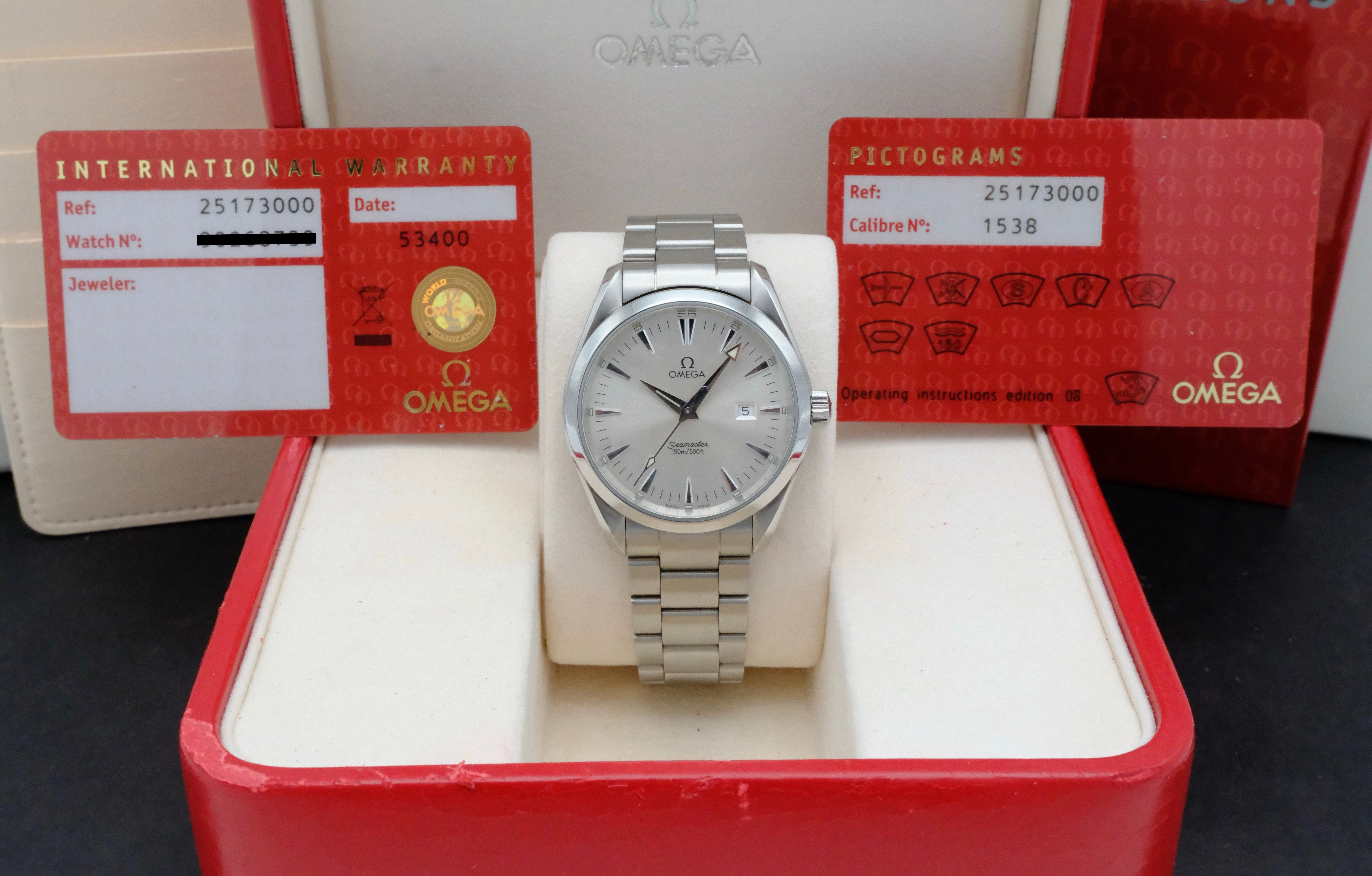 Omega Seamaster Aqua Terra 2517.30.00 - 2010 - Omega horloge - Omega kopen - Omega heren horloge - Trophies Watches