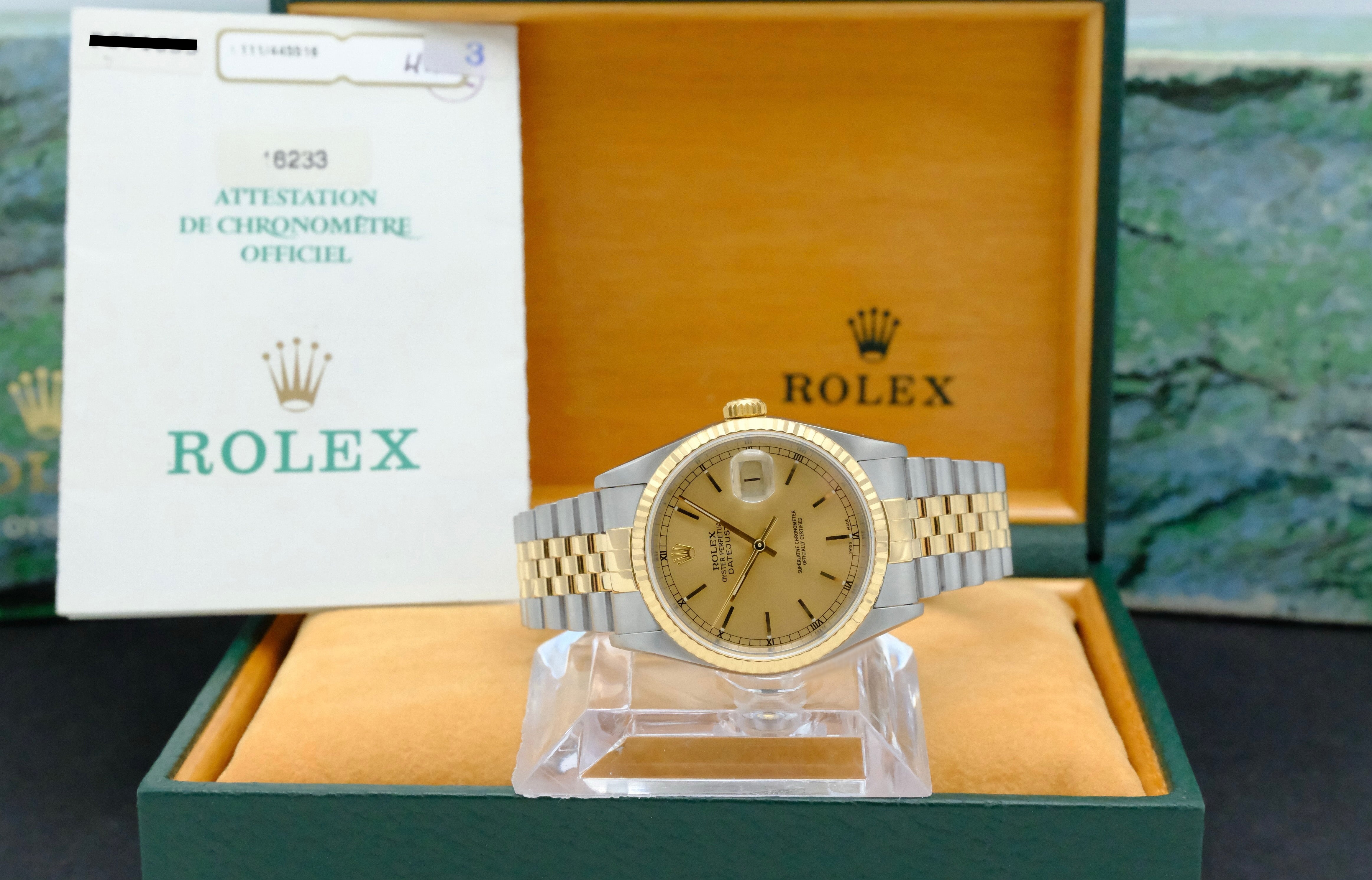 Rolex Datejust 16233 - 2001 - Rolex horloge - Rolex kopen - Rolex heren horloge - Trophies Watches