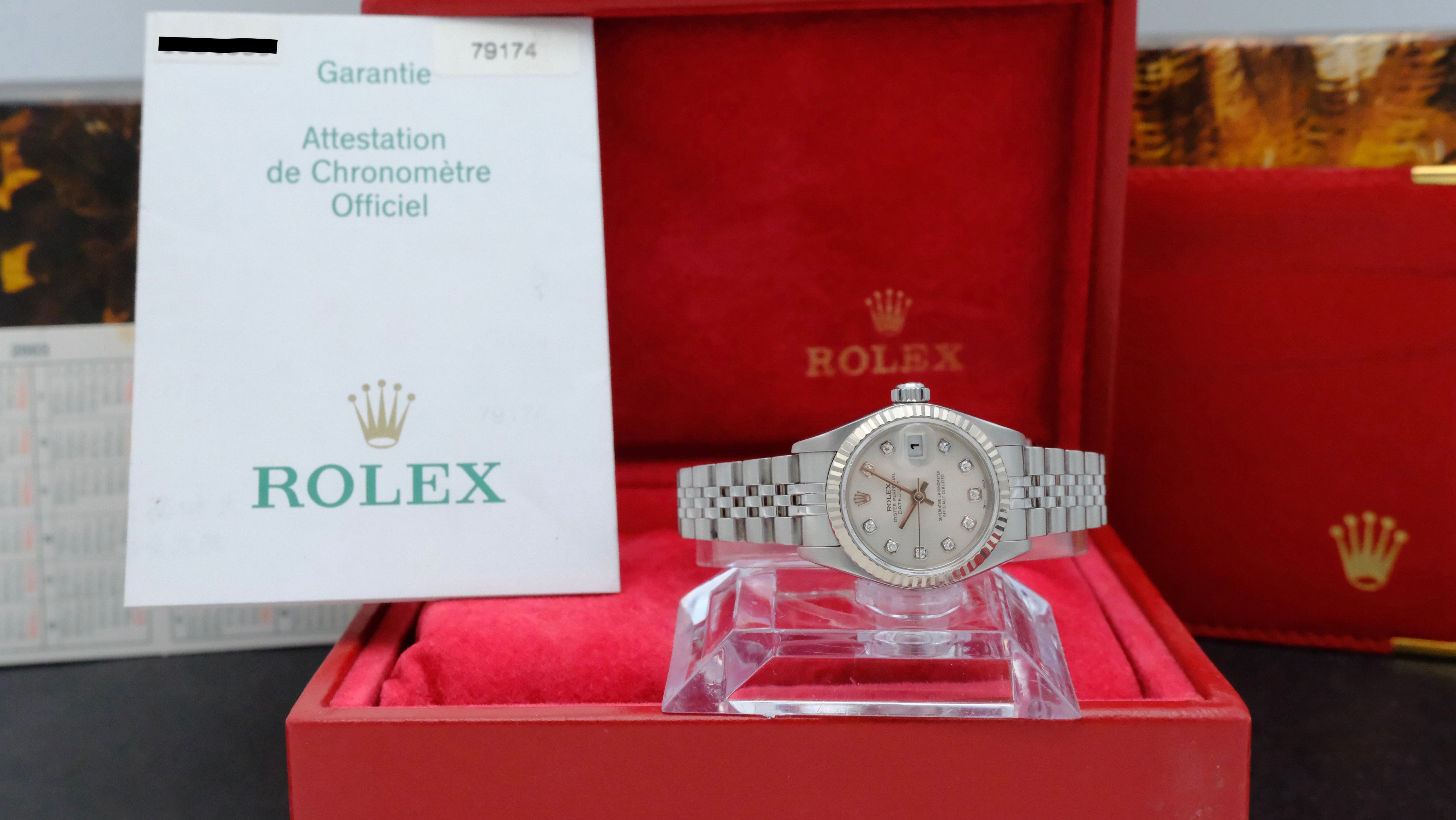 Rolex Oyster Perpetual Lady Datejust 79174G - 2003 - Rolex horloge - Rolex kopen - Rolex dames horloge - Trophies Watche