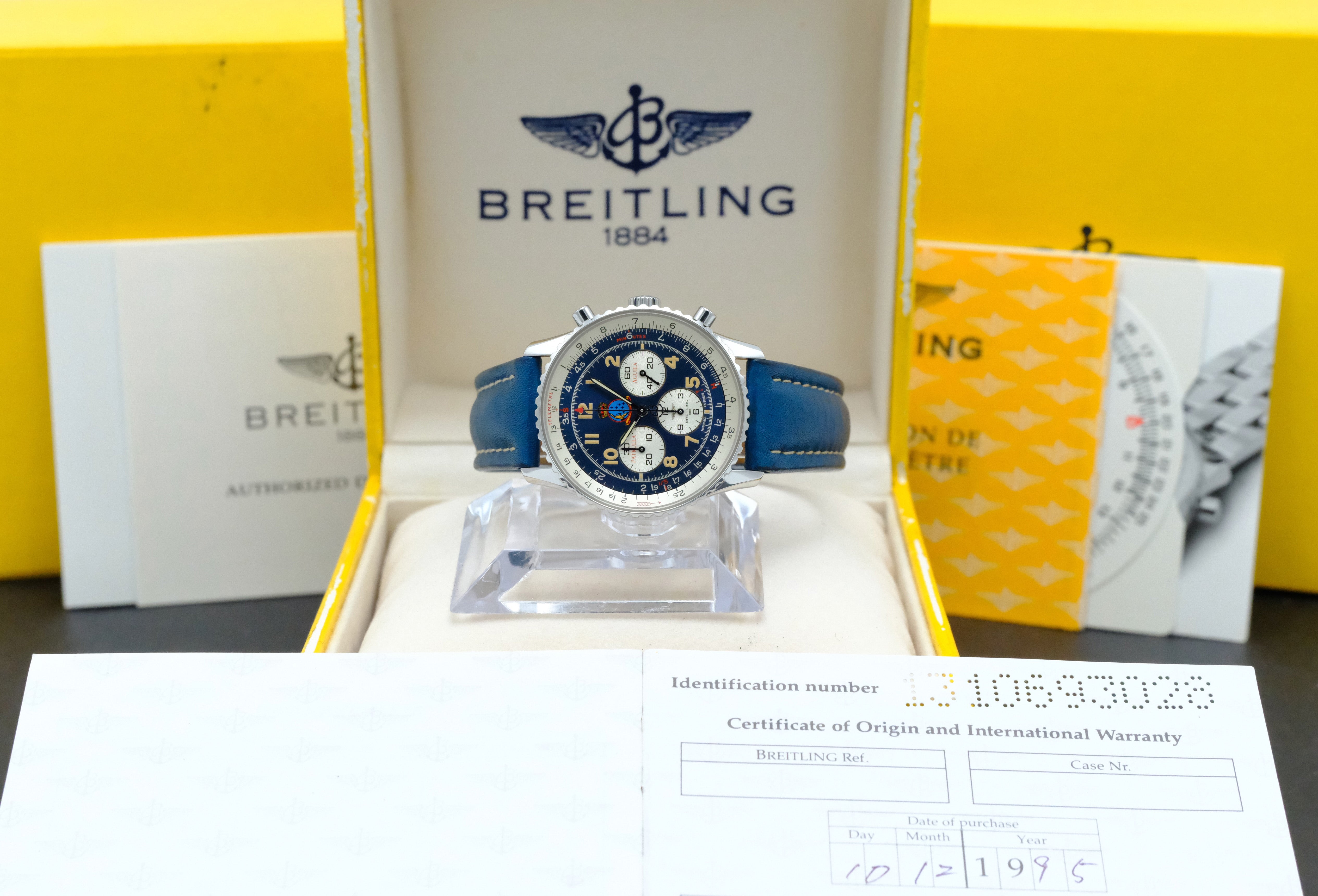 Breitling Navitimer 92 Patrulla Aguila Limited Edition A30022 - 1995 - Breitling horloge - Breitling kopen - Breitling heren horloge - Trophies Watches