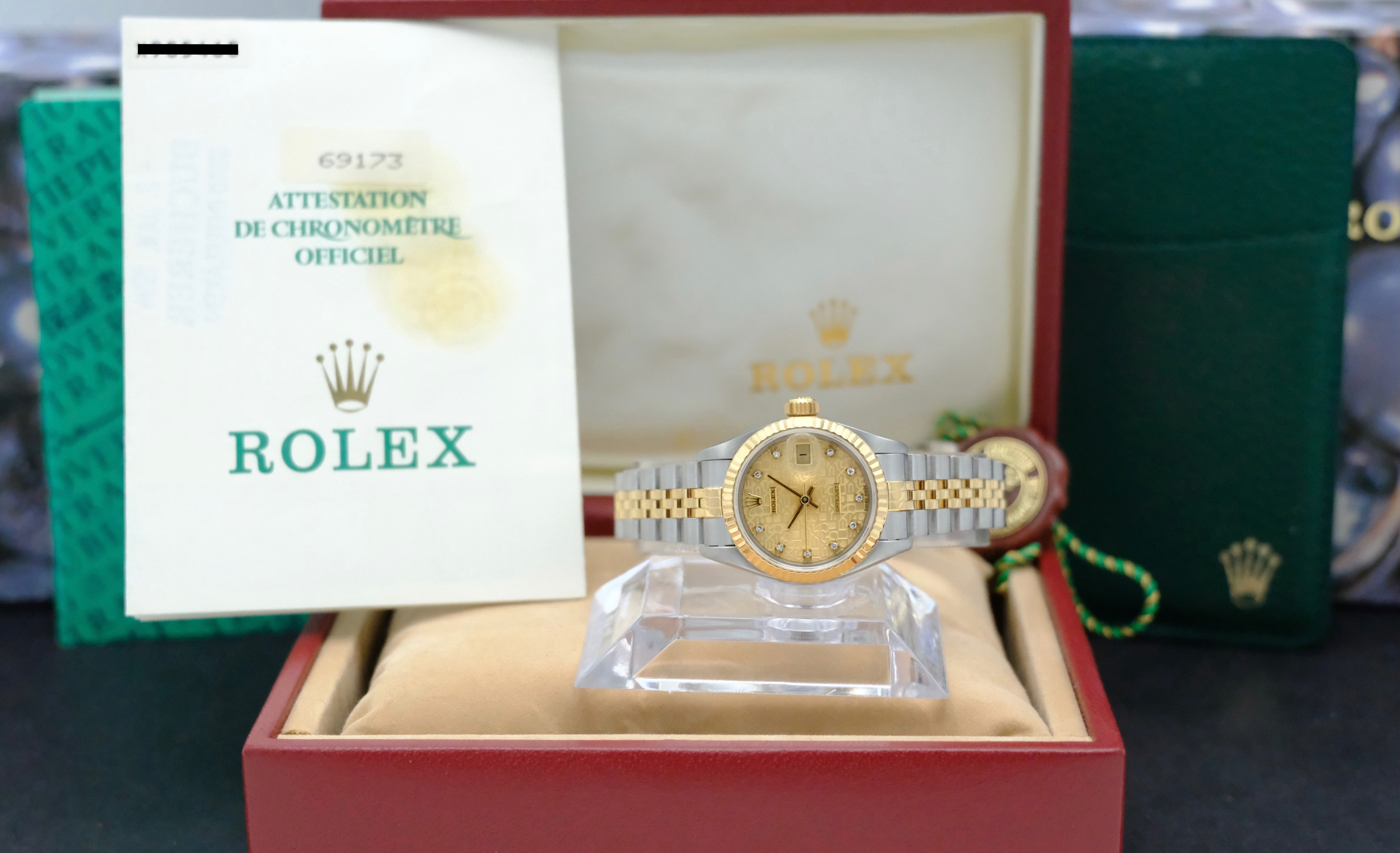 Rolex Lady-Datejust 69173G - 1994 - Rolex horloge - Rolex kopen - Rolex dames horloge - Trophies Watches