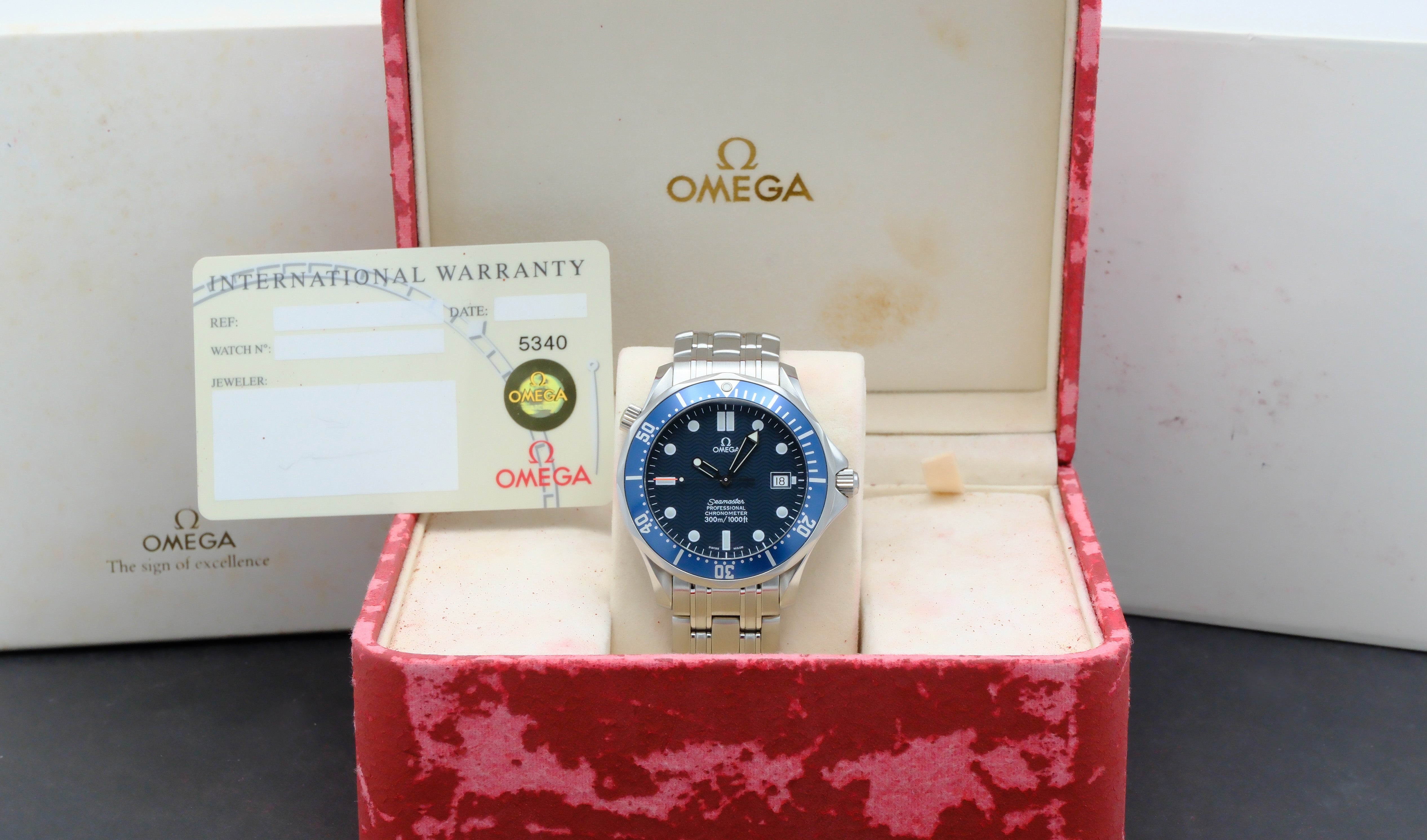 Omega Seamaster Diver 300 M 2531.80.00- 1999 - Omega horloge - Omega kopen - Omega heren horloge - Trophies Watches